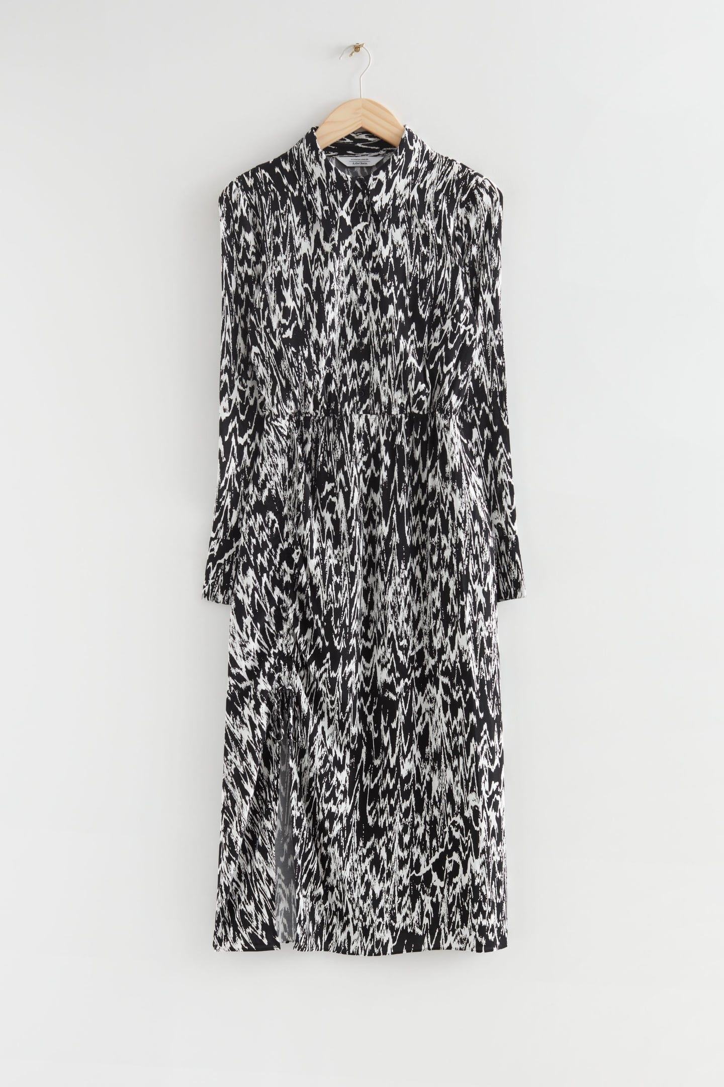 ST LILLIE PRINTED DRESS BLACK 1