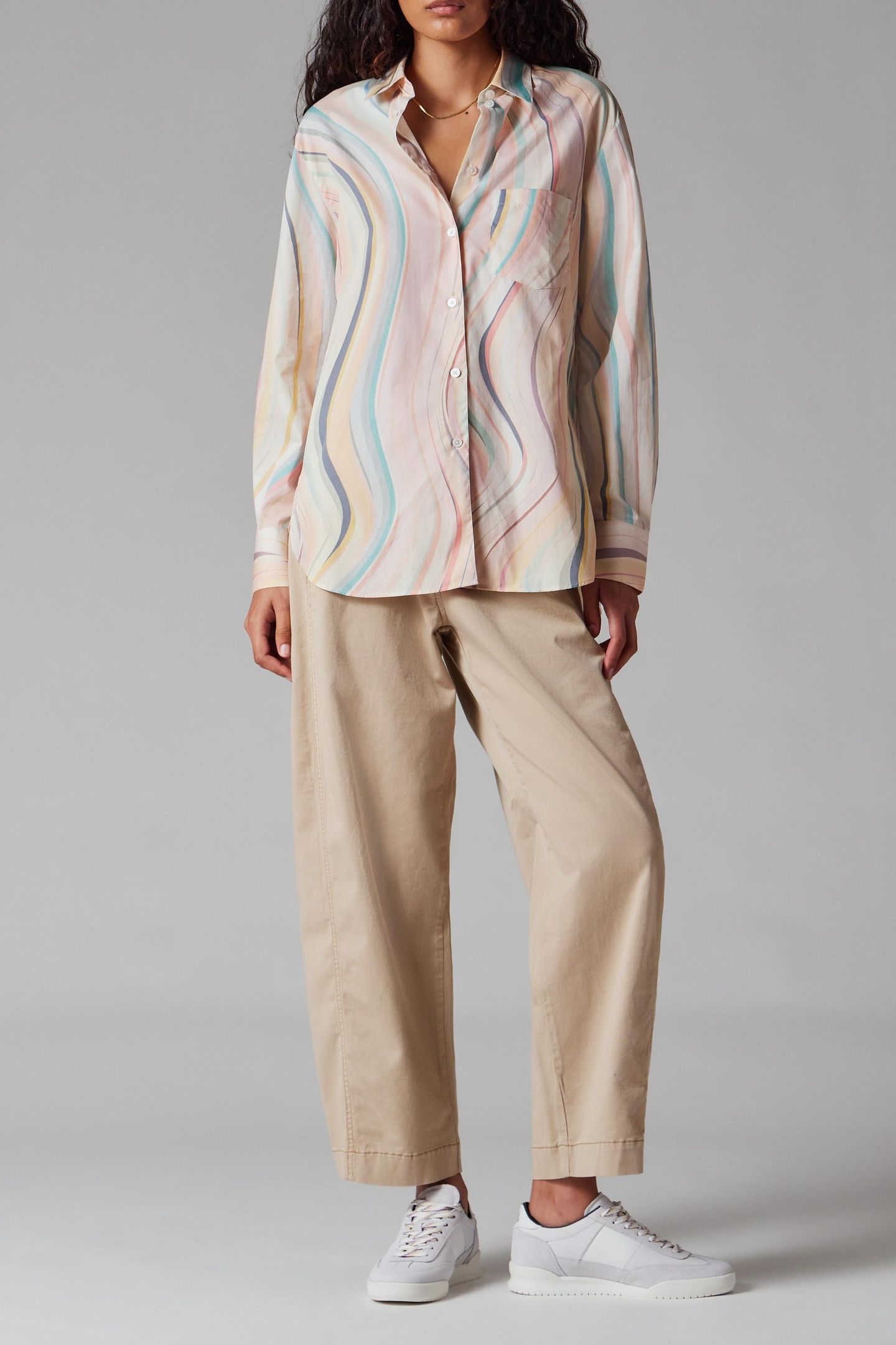 WOMENS SHIRT MULTI COLOURED 1