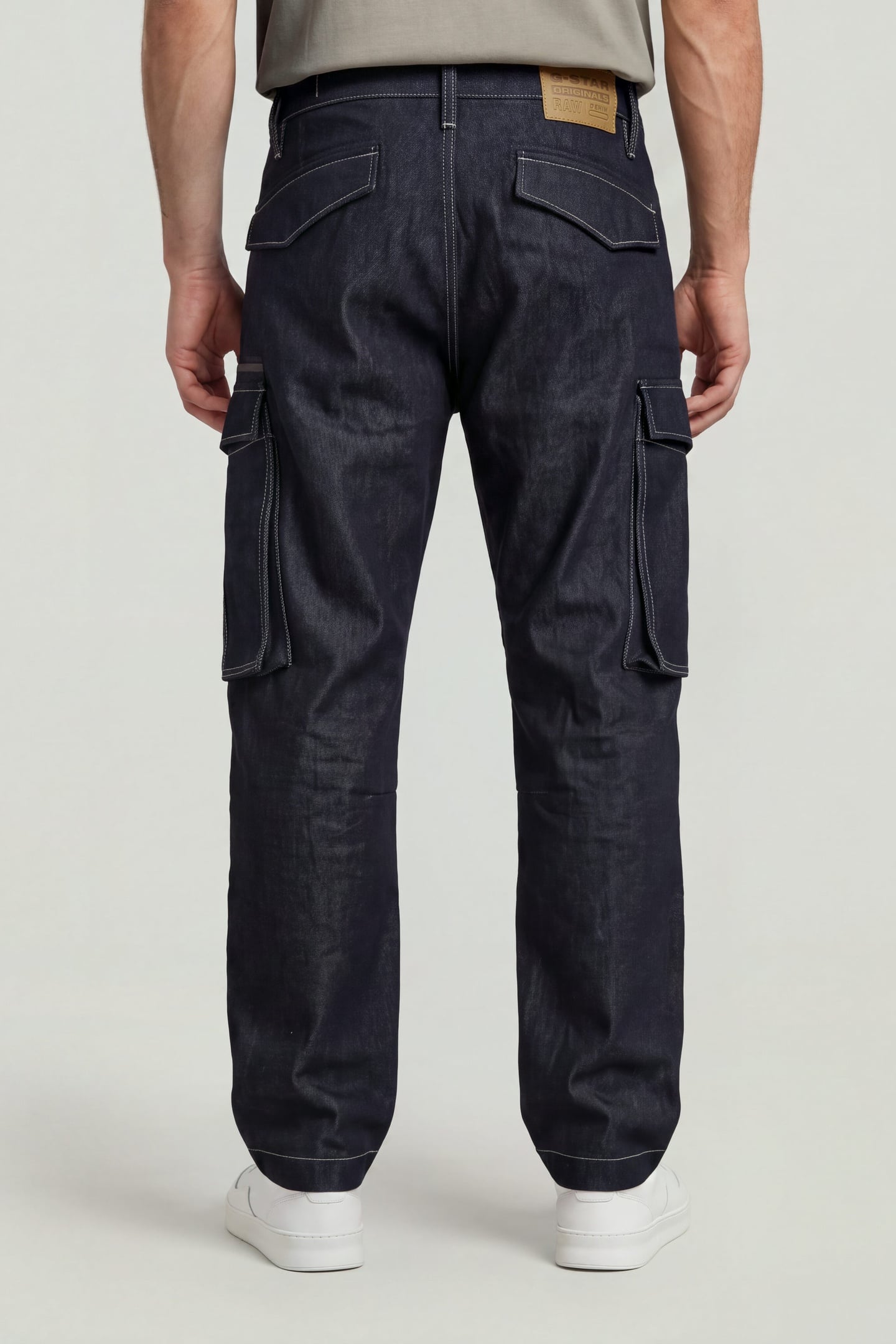 ROVIC 3D LOOSE DENIM BLUE 2