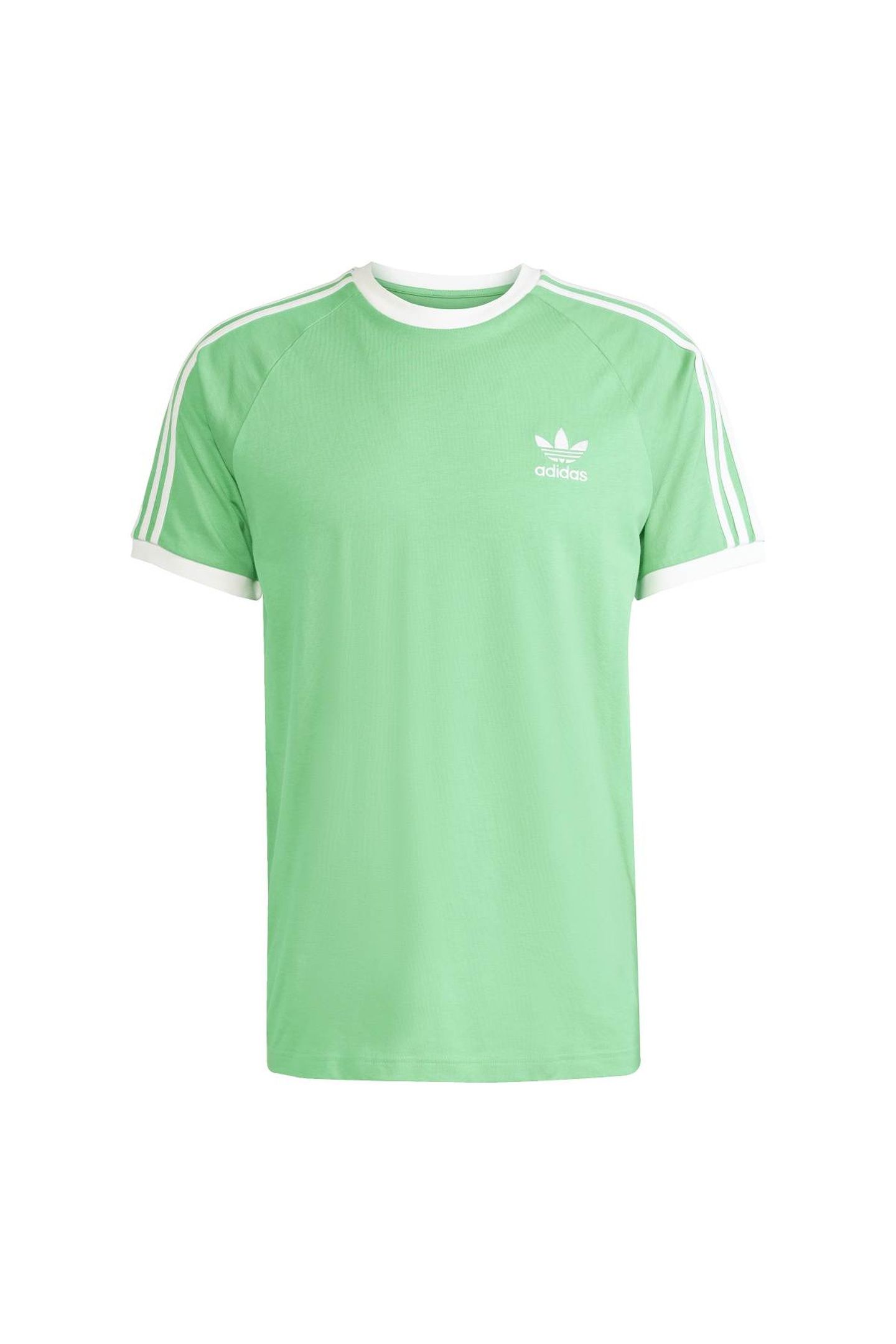 UNISEX 3-STRIPES TEE ENERGY GREEN 3