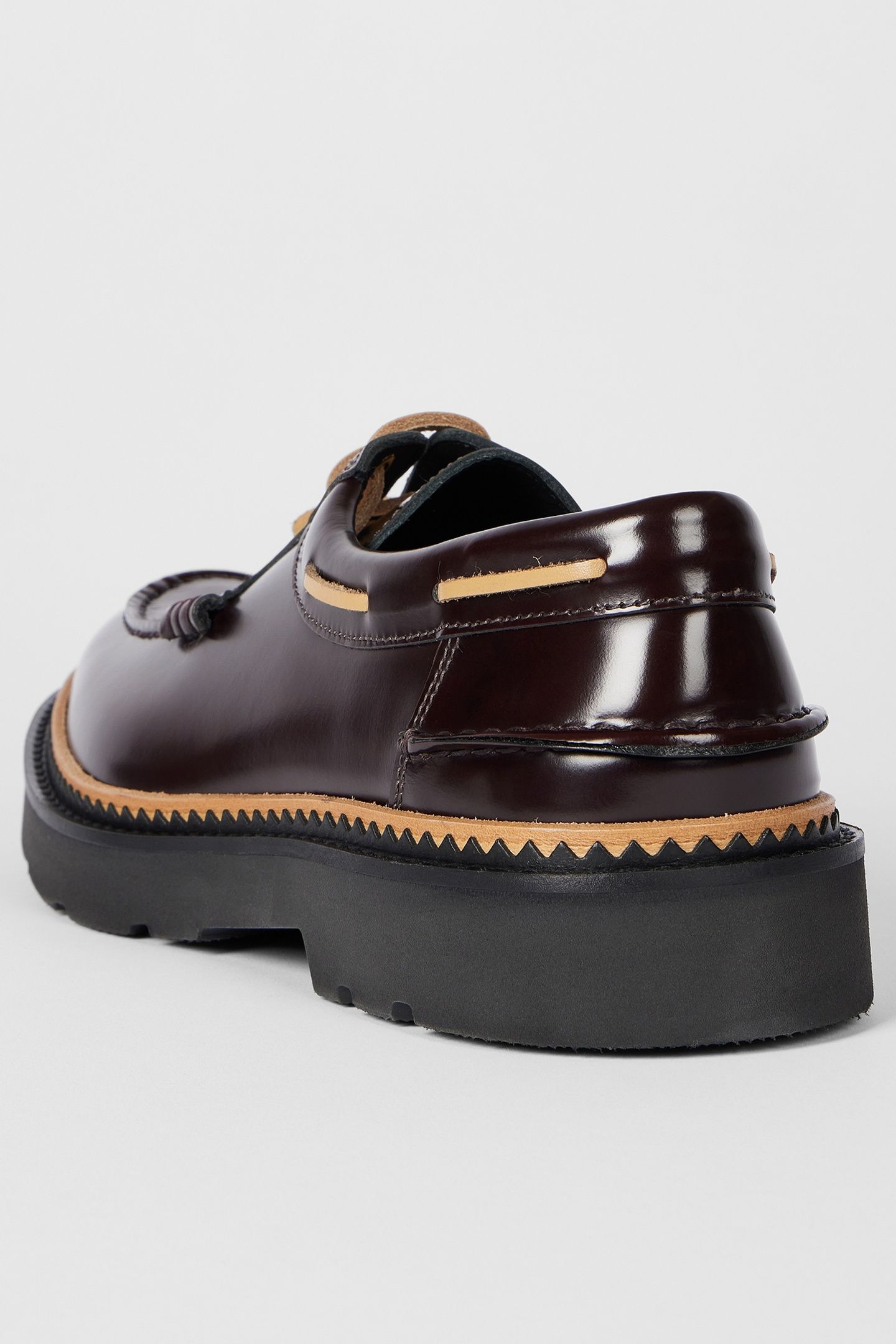 MENS SHOE BARCA BORDO BURGUNDY/ BORDE 3