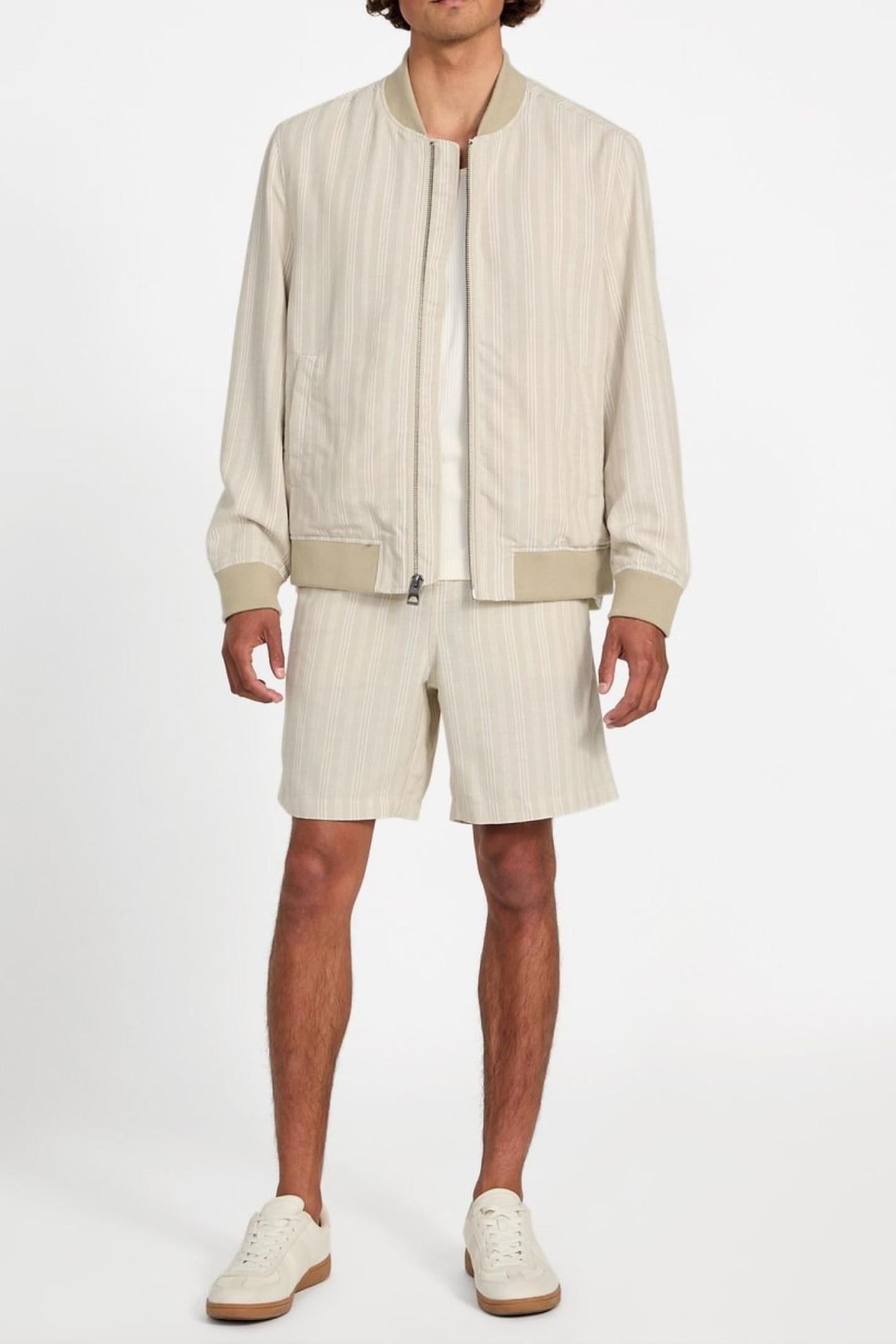 FLETCHER LINEN STRIP QUICKSAND MULTI 3