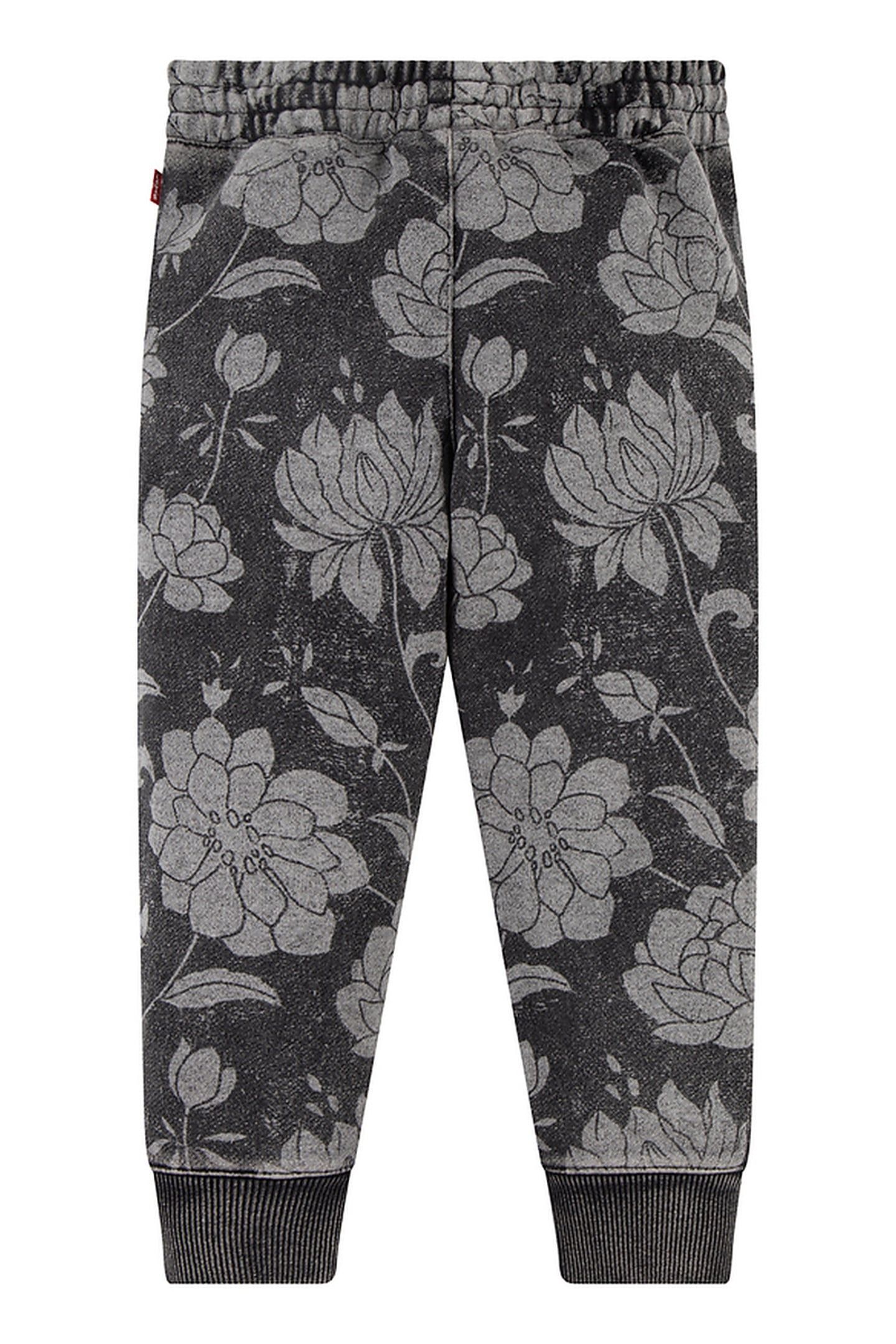 GIRLS DISCHARGE JOGGER BLACKOUT FLORAL 1