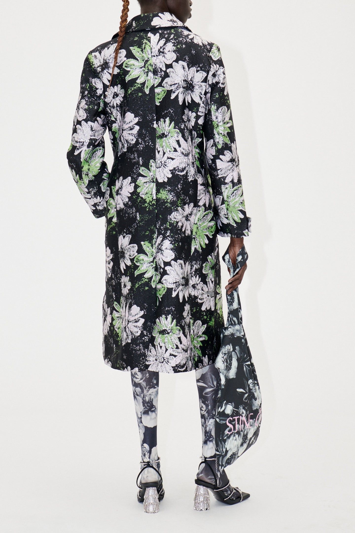 WESSI OUTERWEAR COAT GLITTER BLOOM 2