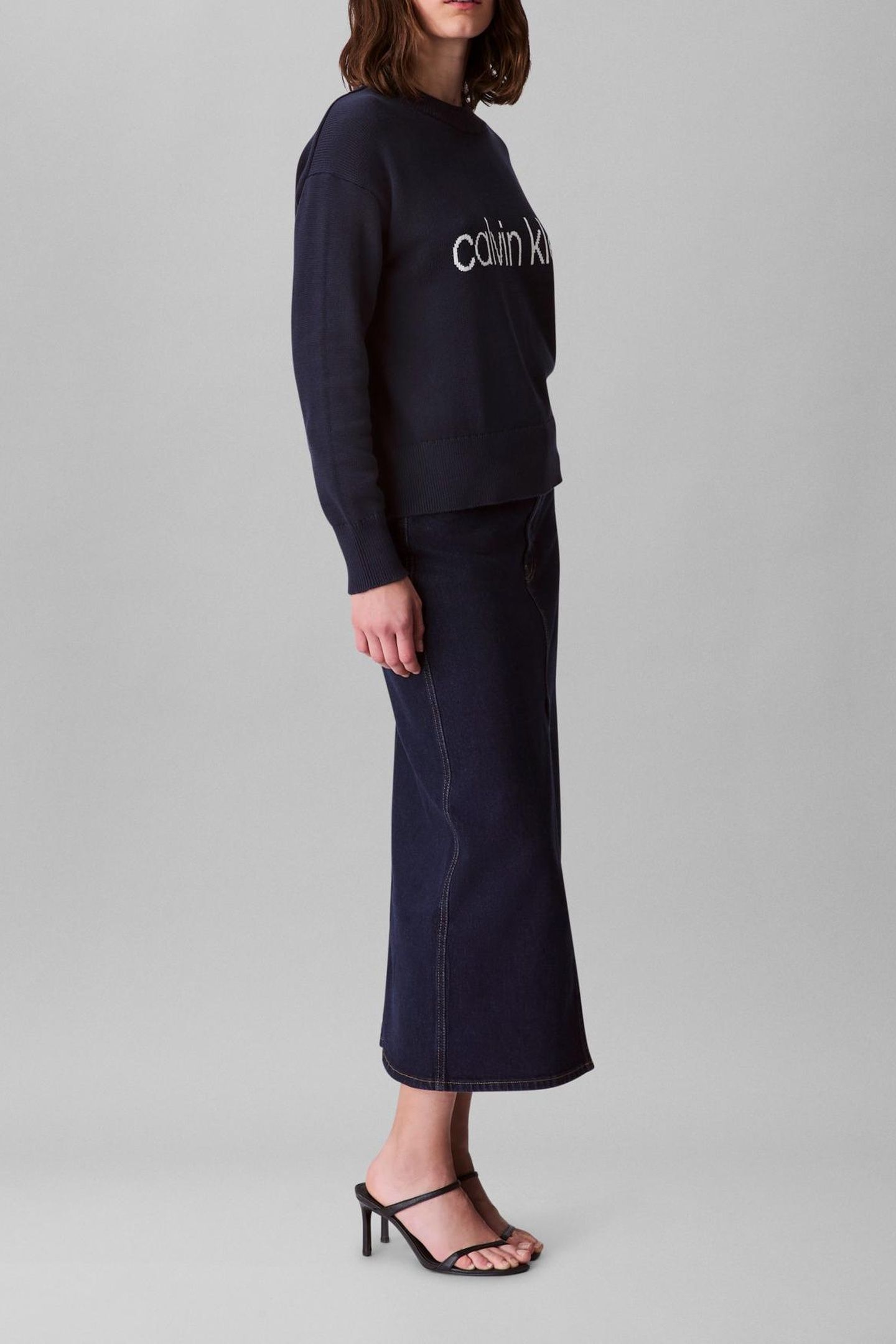 COTTON GRAPHIC PULLOVER DARK SAPPHIRE 6