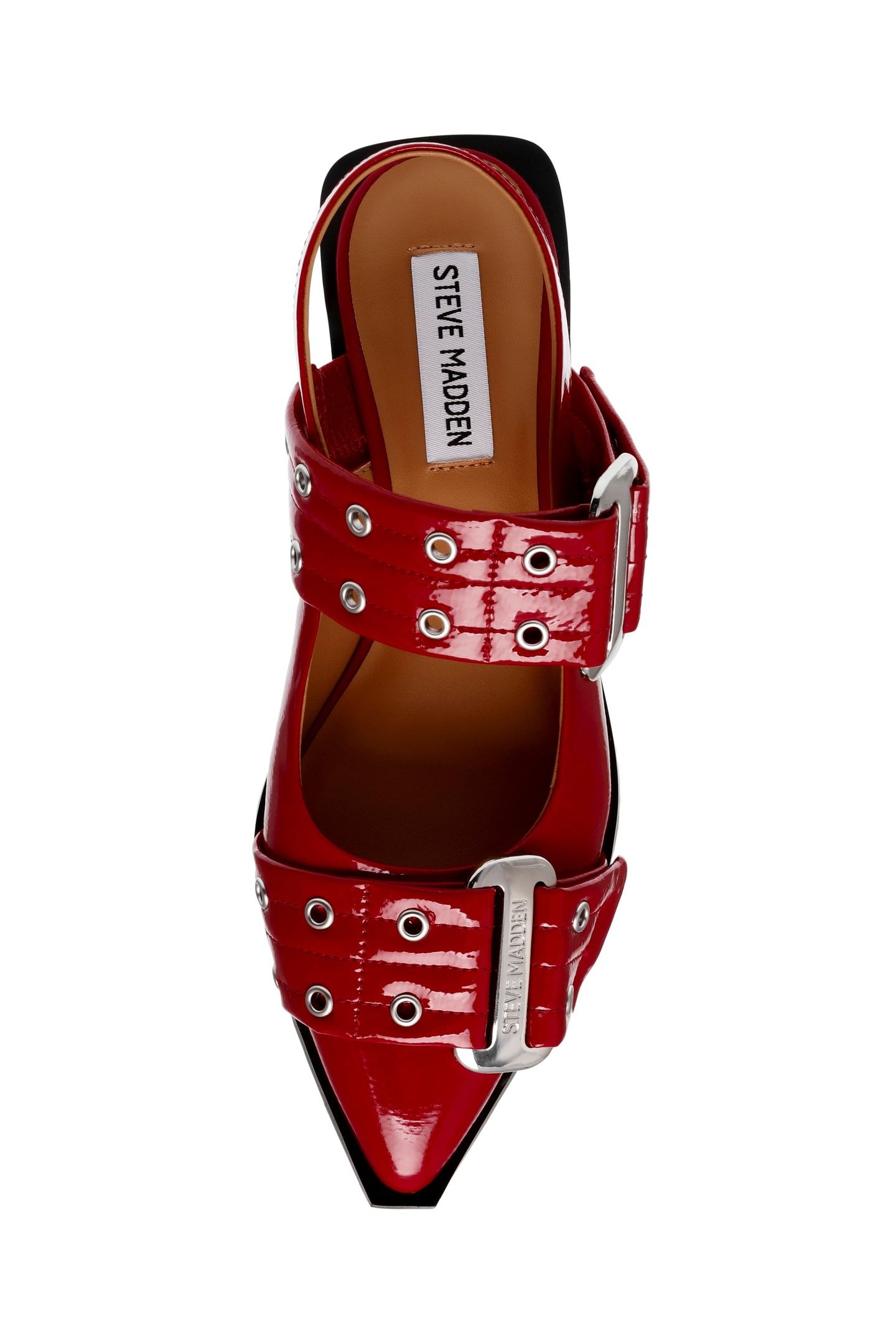 GRAND AVE FLAT SHOES RED PATENT 7
