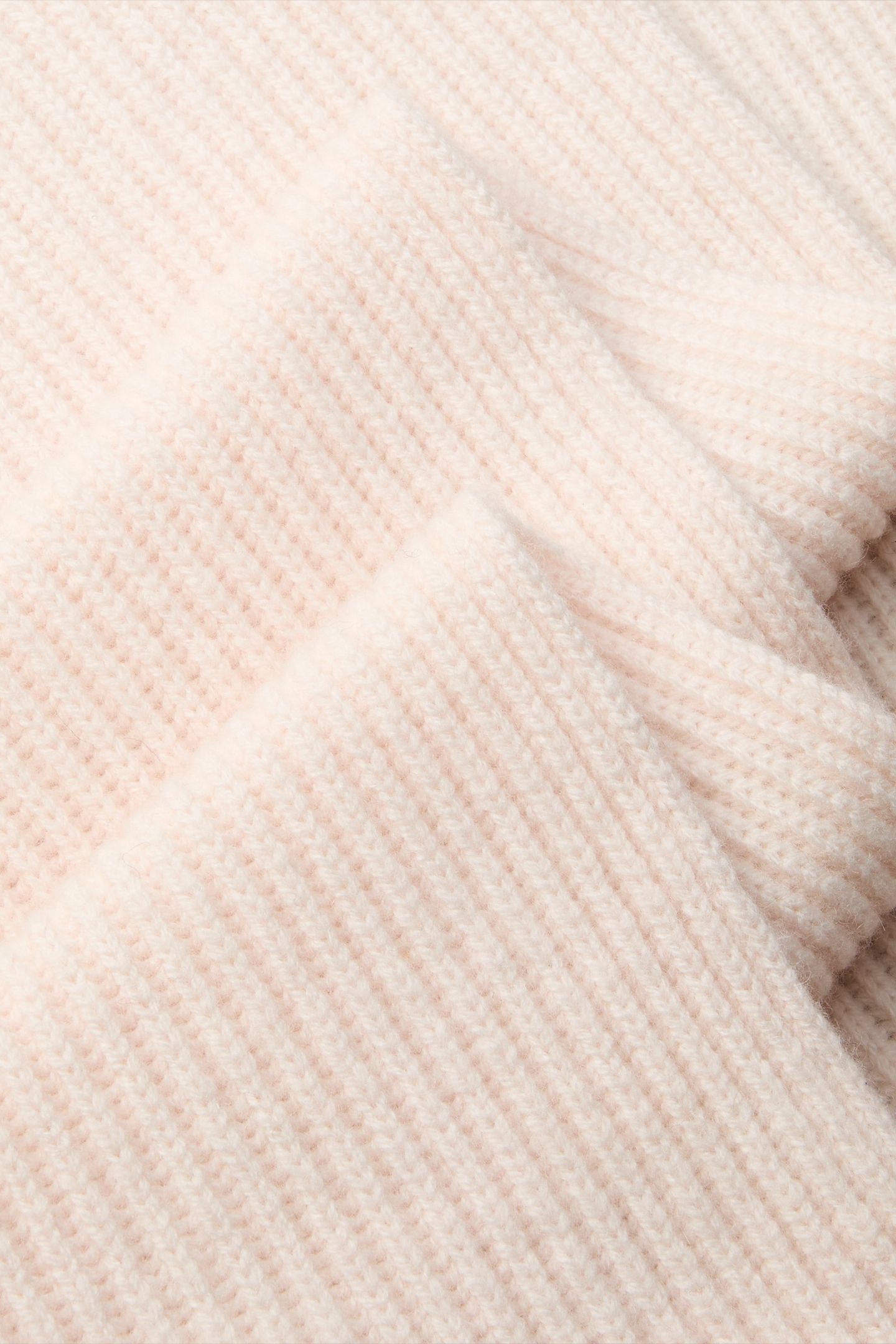 CK METAL WOOL RIB SCARF TENDER BLUSH 4