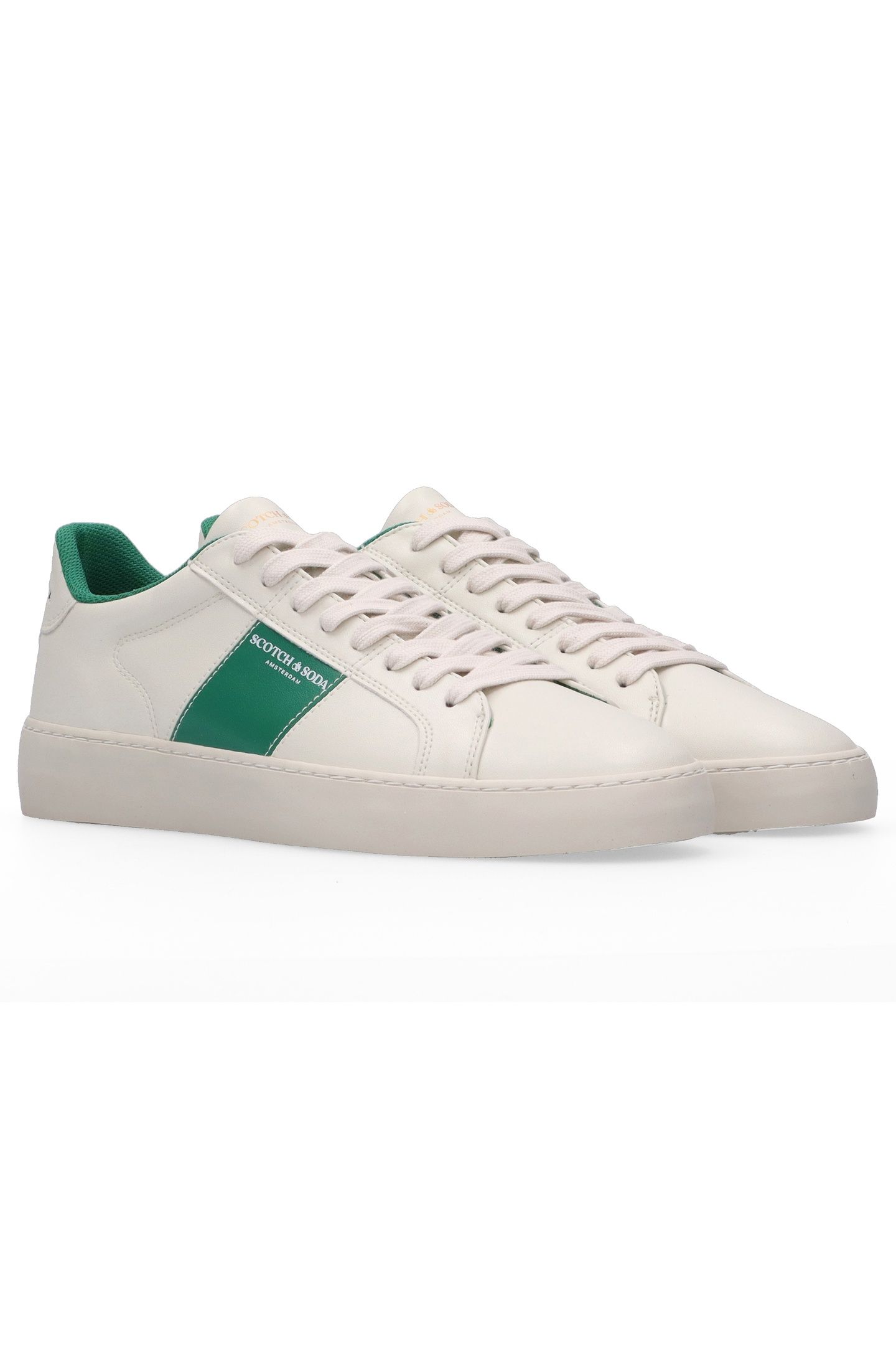 TON SNEAKERS CREAM/GREEN 2