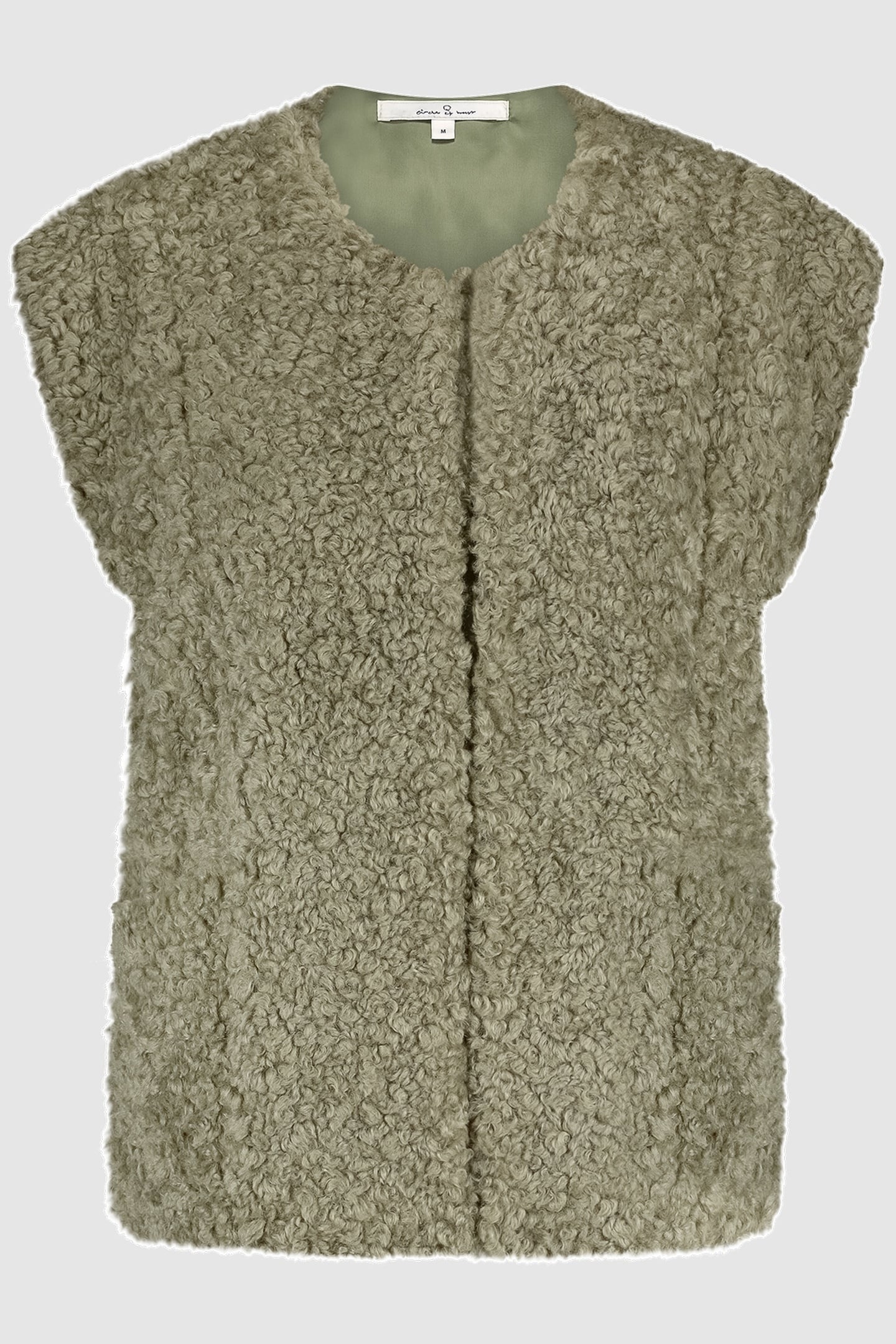 GIRLS ARIANA GILET PINE CONE 1