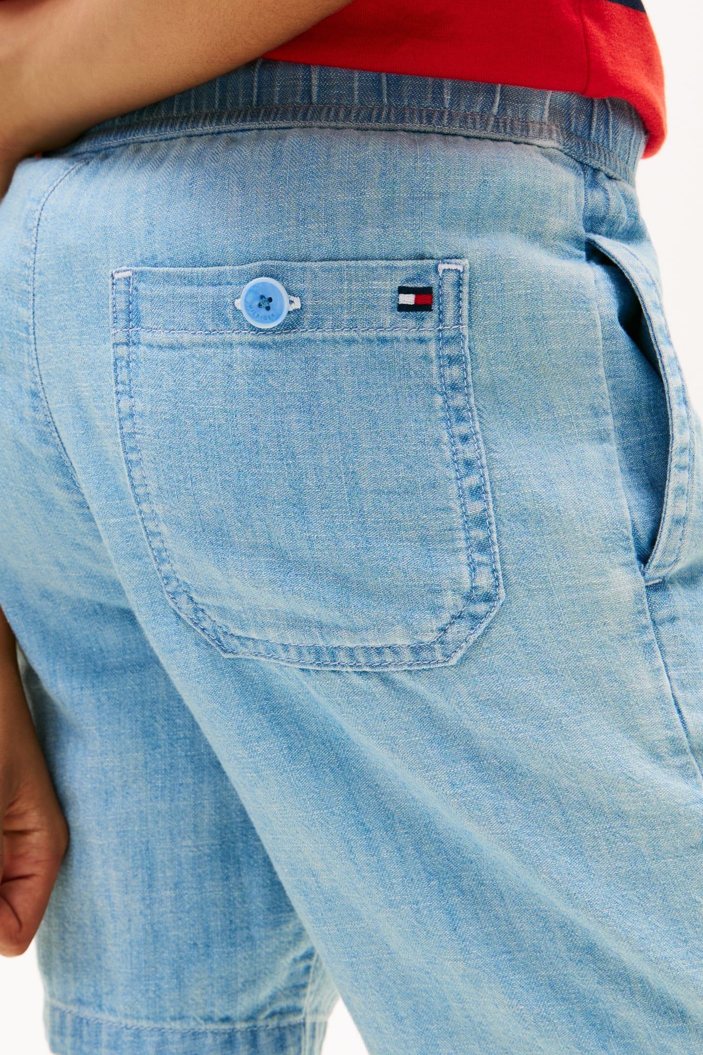 BOYS WAVY FLAG HERRINGBON DENIM MEDIUM 5