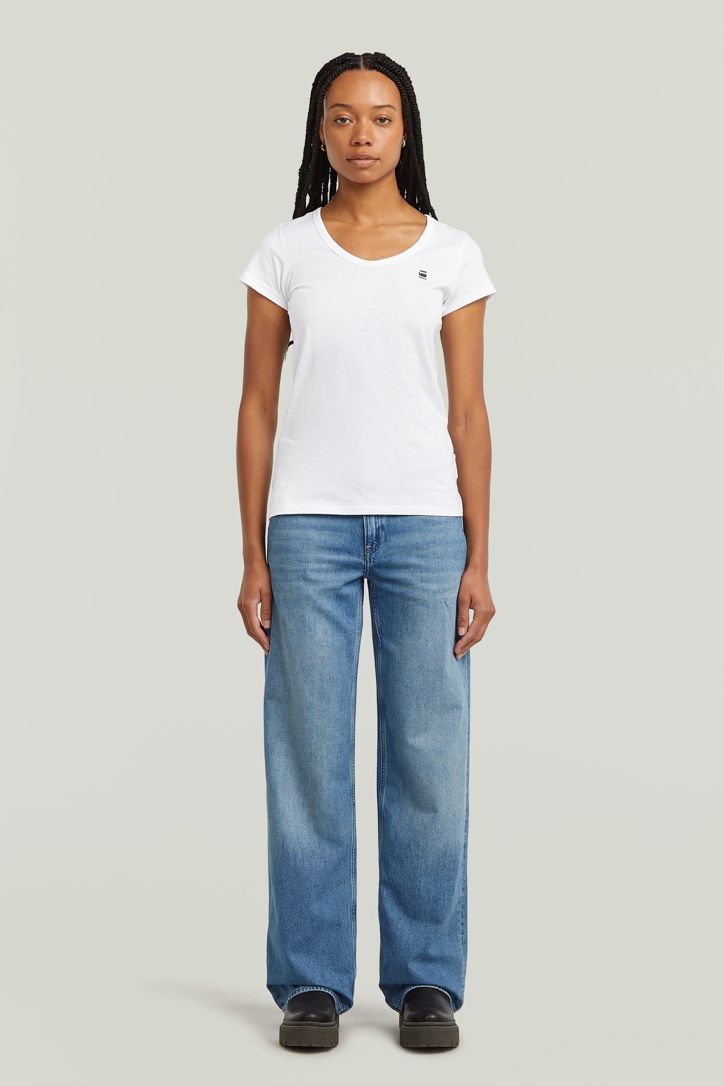 JUDEE LOOSE MEDIUM BLUE 3