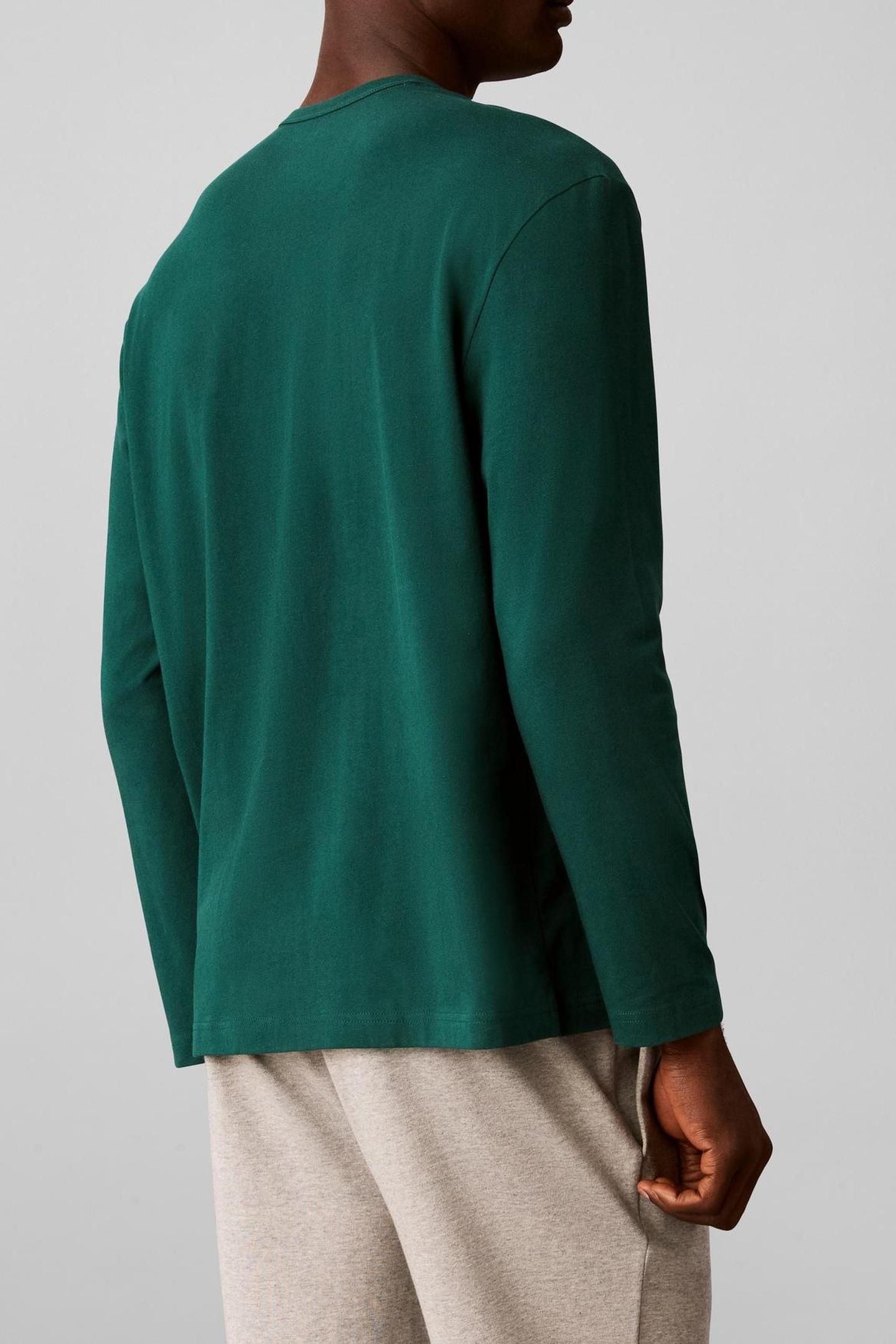 MONOGRAM L/S CREW NECK KINGS EMERALD GREEN 2