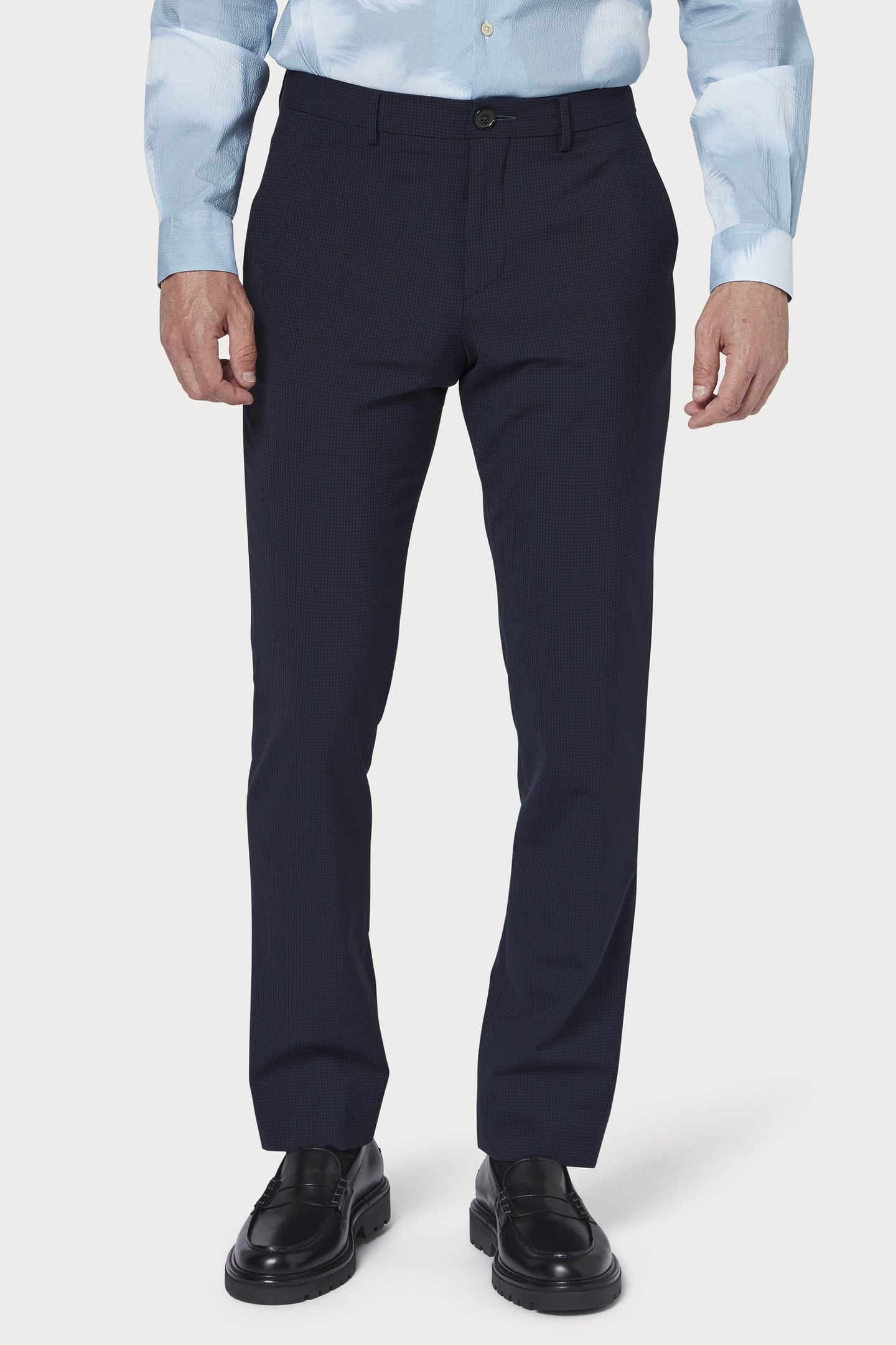 MENS CHINO MID FIT VERY DARK NAVY 1