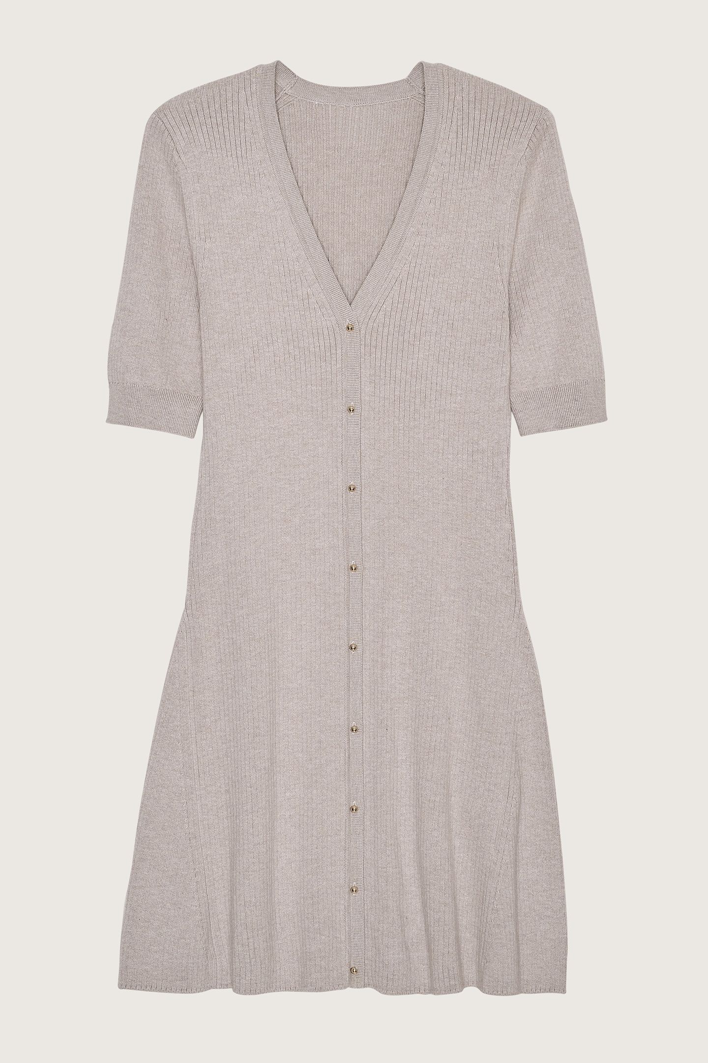 MINI DRESS BEIGE 2