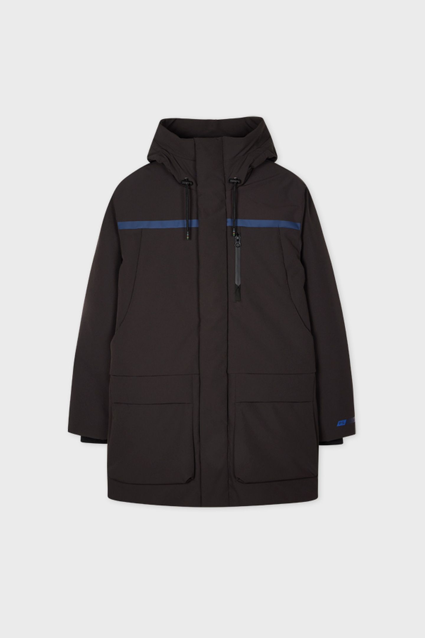 MENS HOODED JACKET BLACK 4