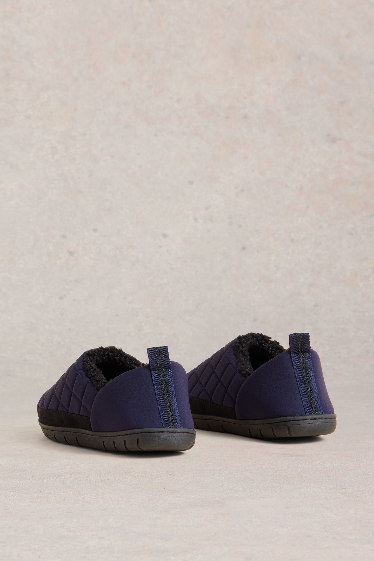 NYLON PUFFER SLIPPER DARK NAVY 4