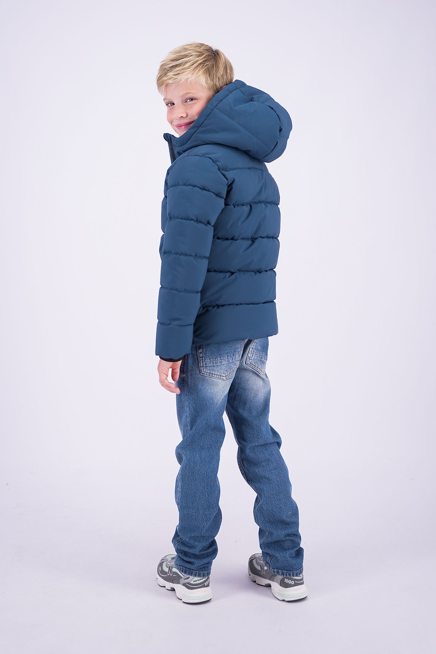 BOYS TALOM JACKET OUTDOOR DENIM BLUE 2
