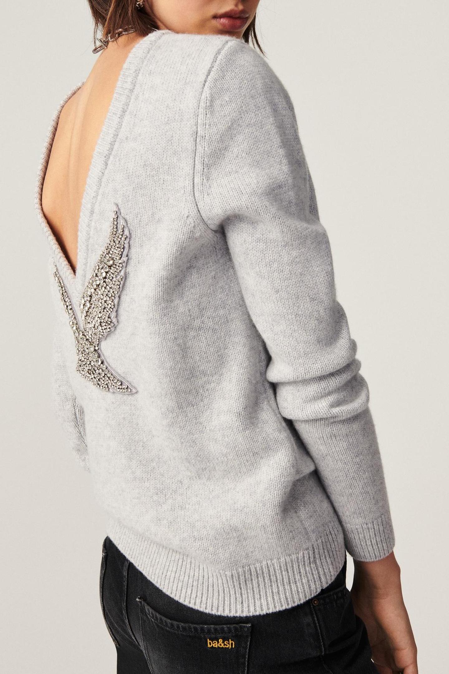LONG SLEEVES KNIT GRIS 2