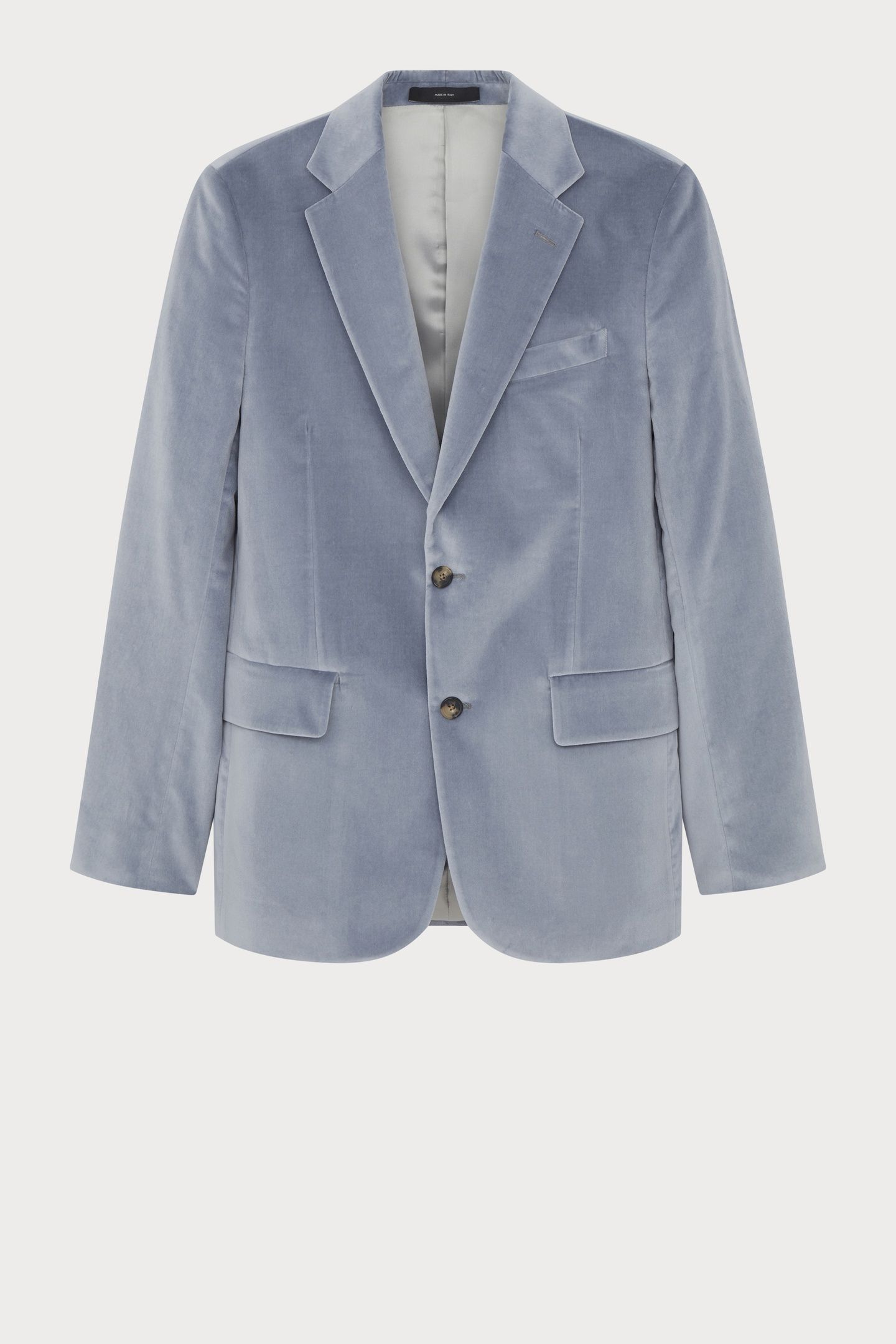 MENS TAILORED FIT 2 BUTTON JACKET LIGHT BLUE 5