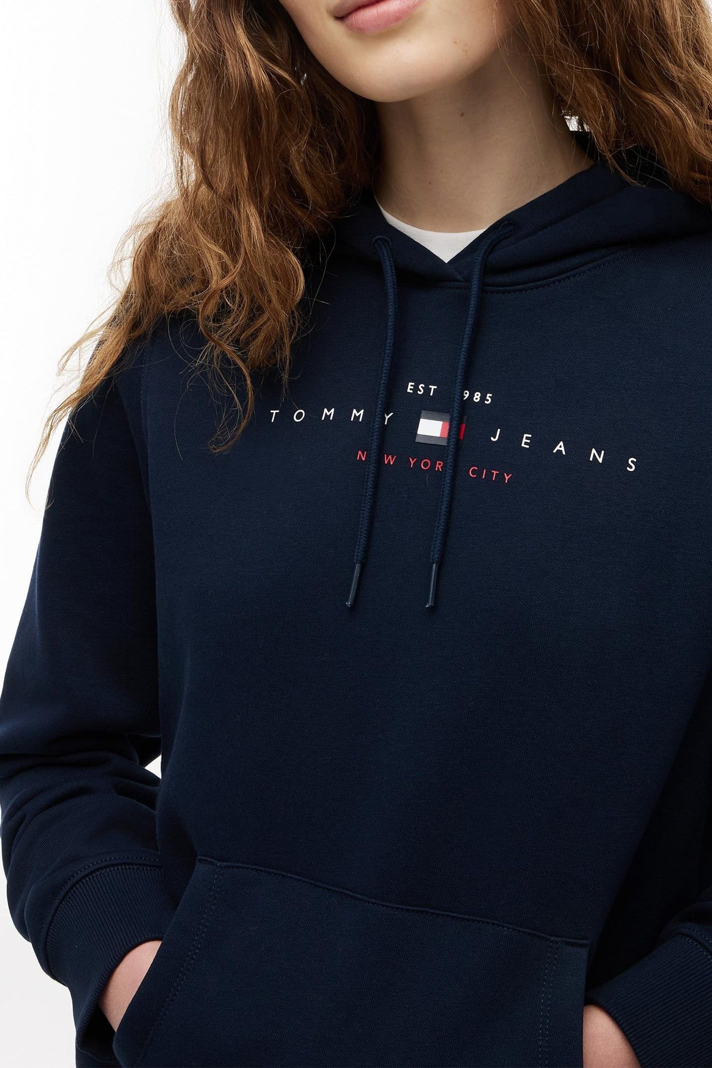 TJW REG US LINEAR HOODIE DARK NIGHT NAVY 5