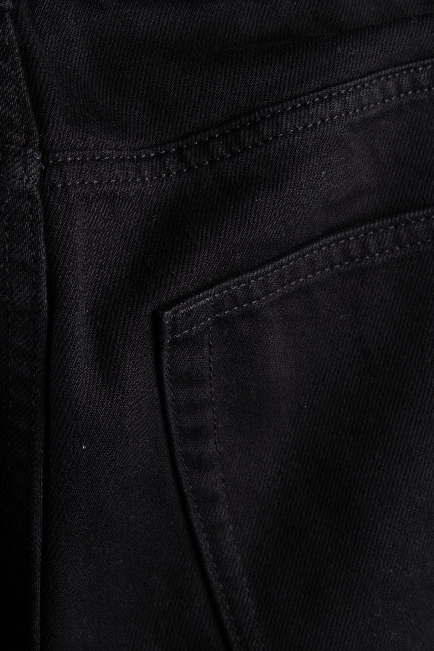 EDDIE REGULAR CROP FIT DENIM BLACK 4
