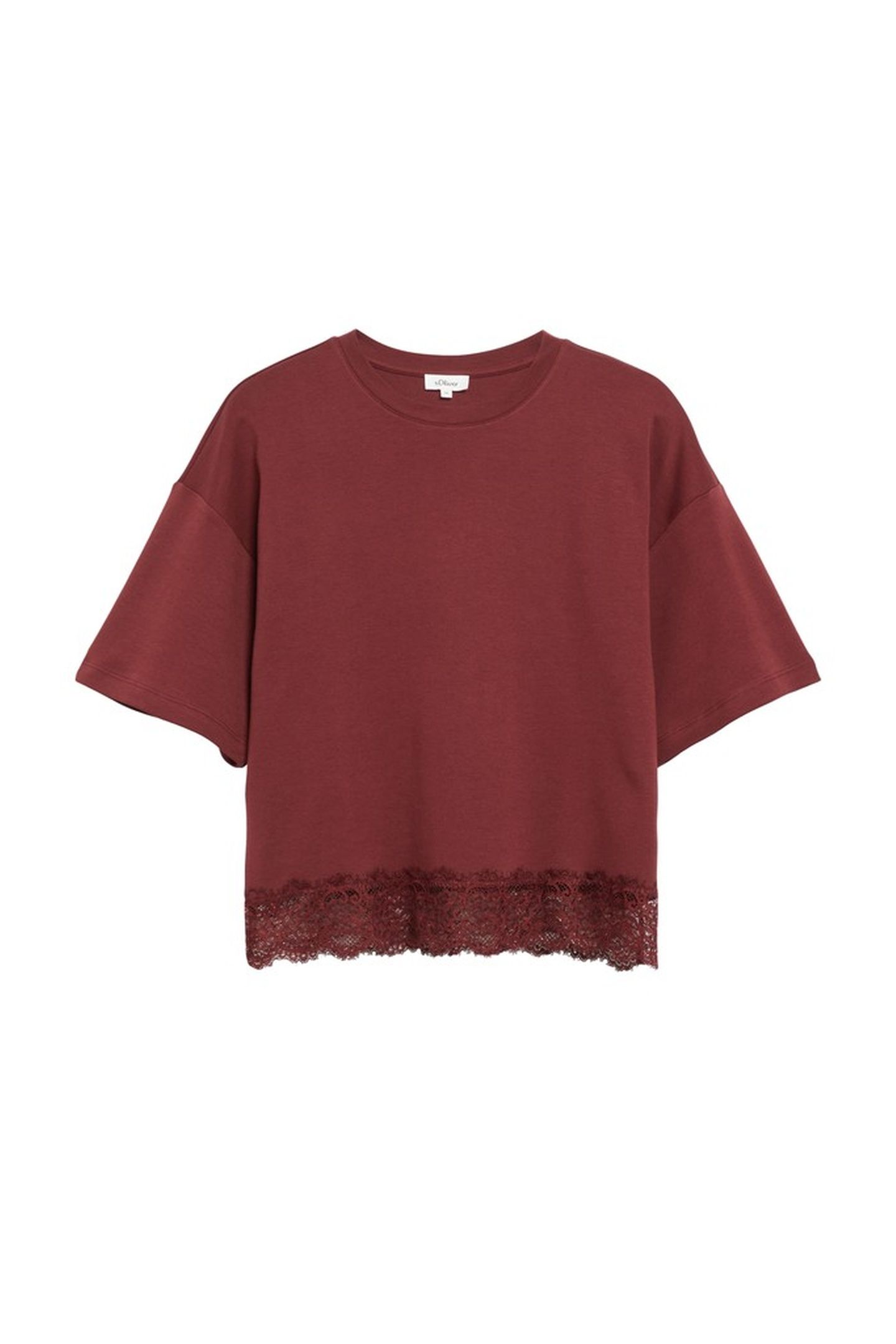 S.OLIVER T-SHIRTS BURGUNDY 4