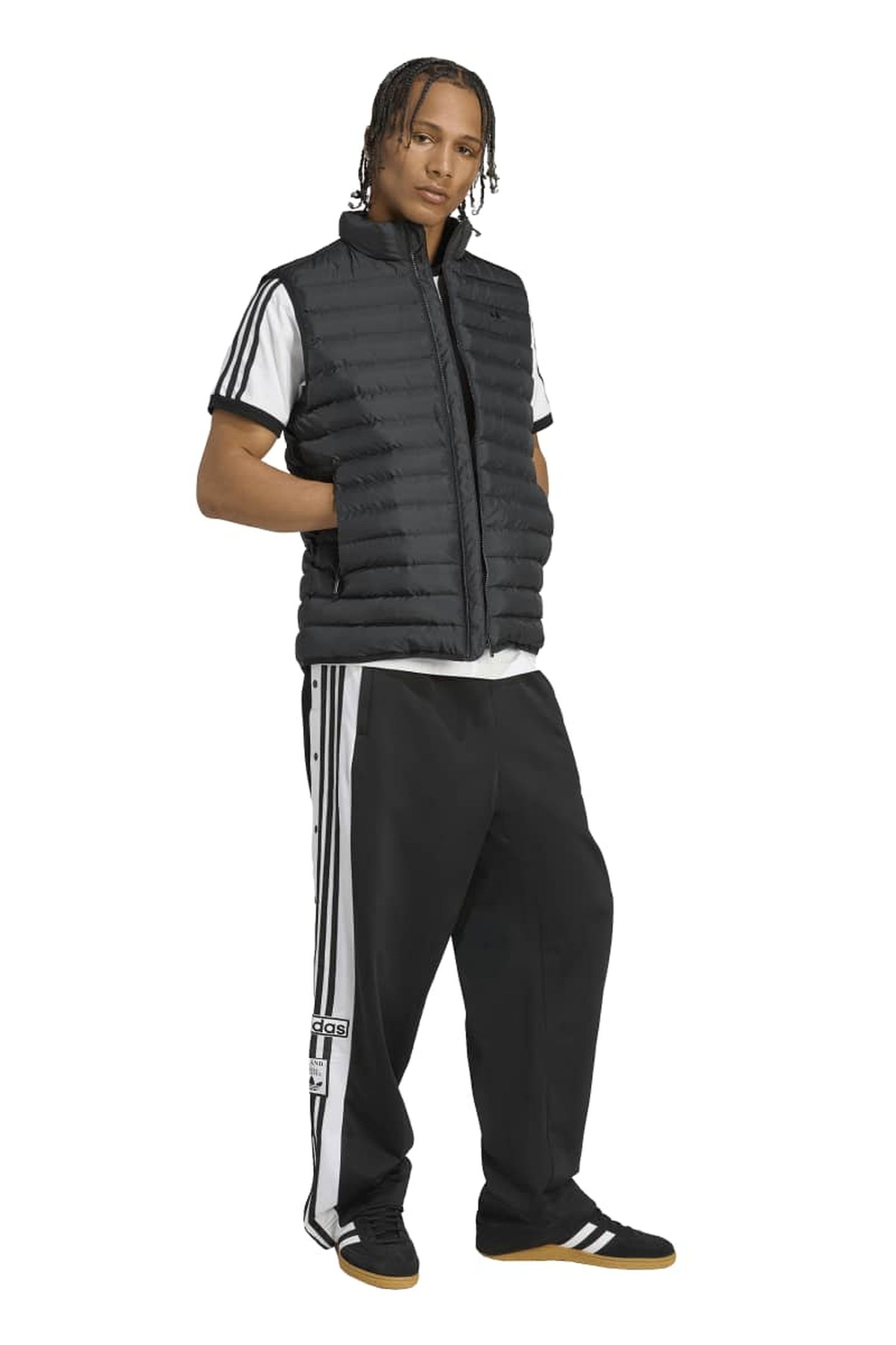 UNISEX PADDED VEST BLACK 6