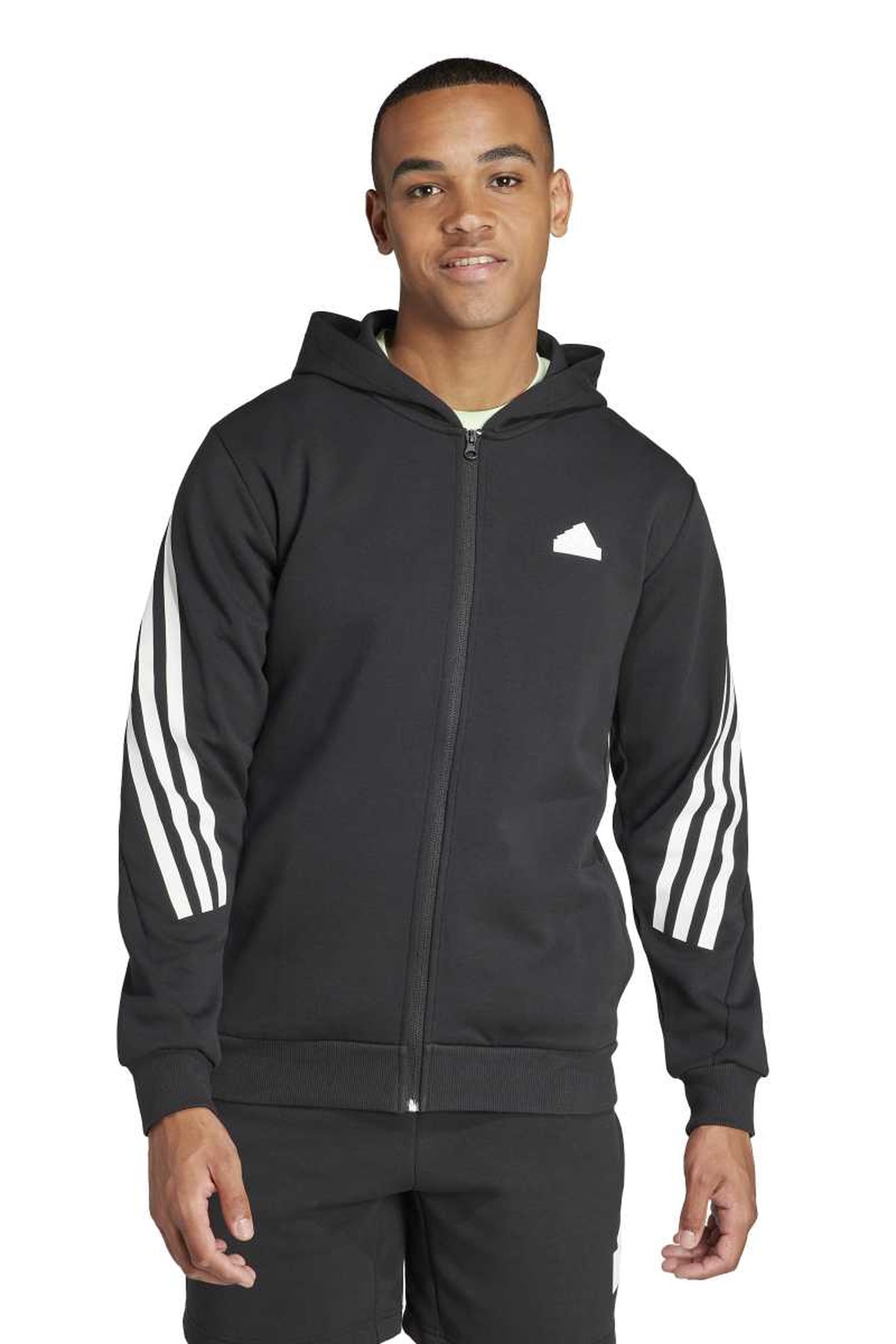 UNISEX 3S HOODIE TRACK TOP BLACK 1