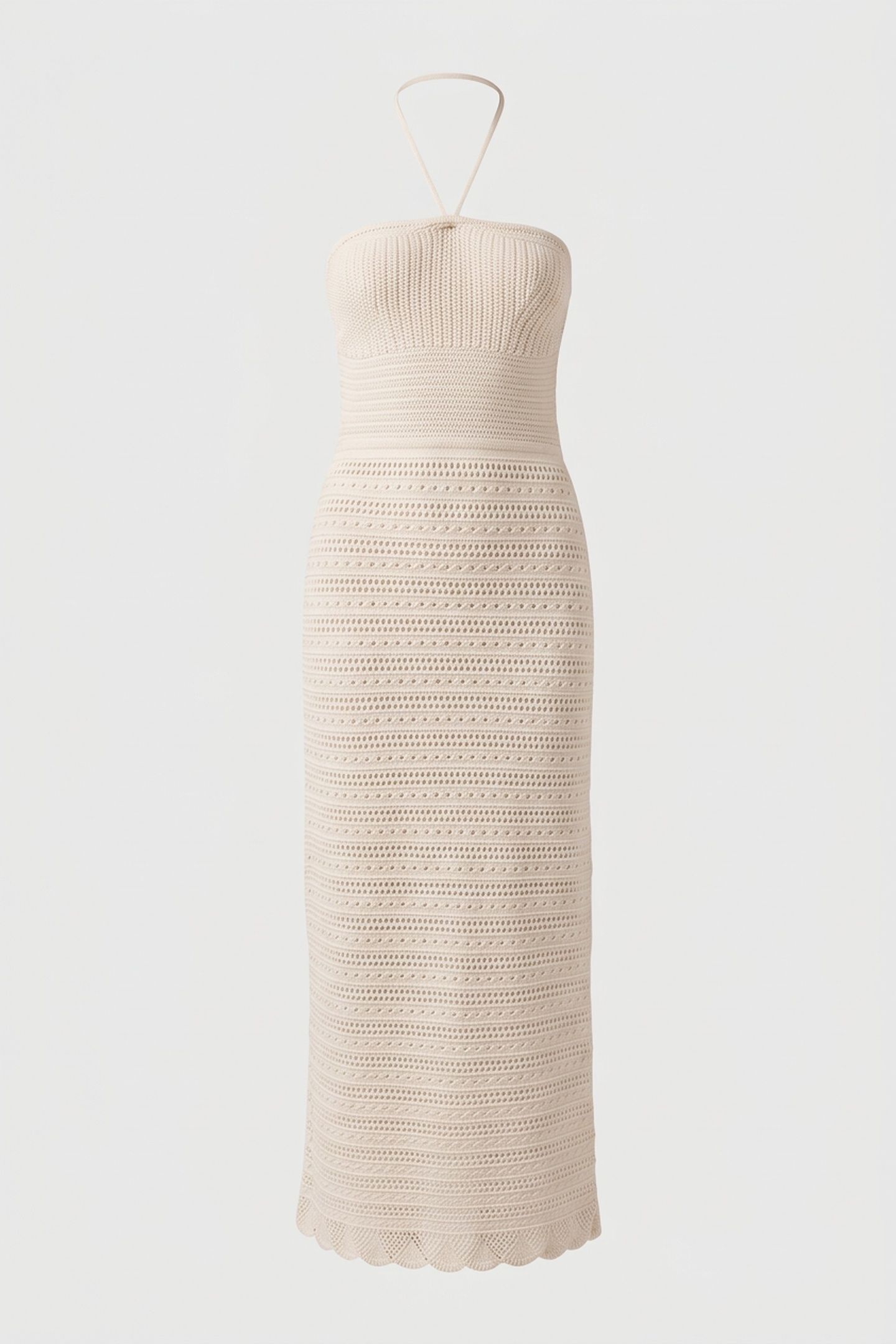 LONG DRESS ECRU 3