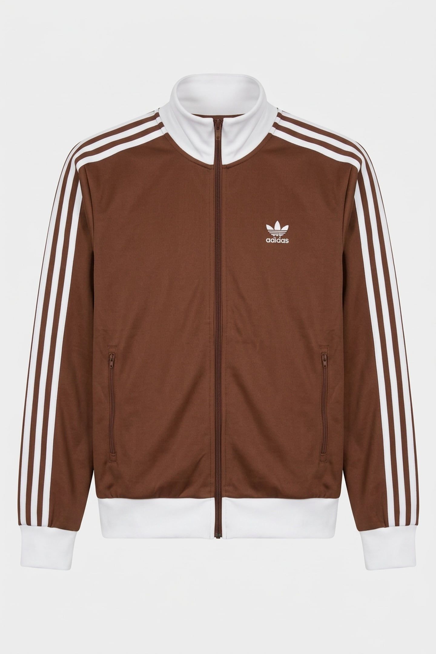 UNISEX CLASSIC TRACK TOP PRELOVED BROWN 6