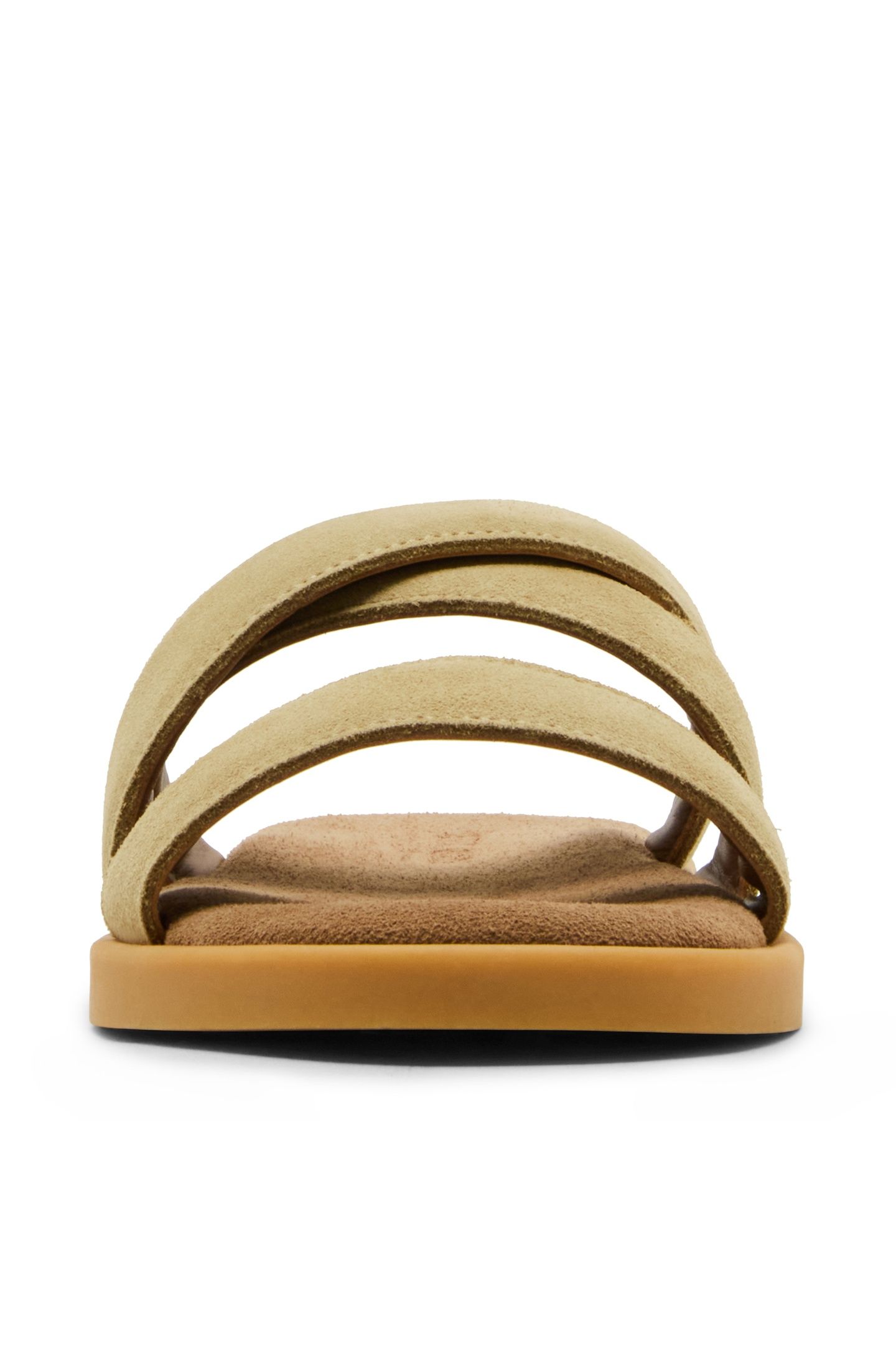 GRABBA SLIDES BEIGE SUEDE 4