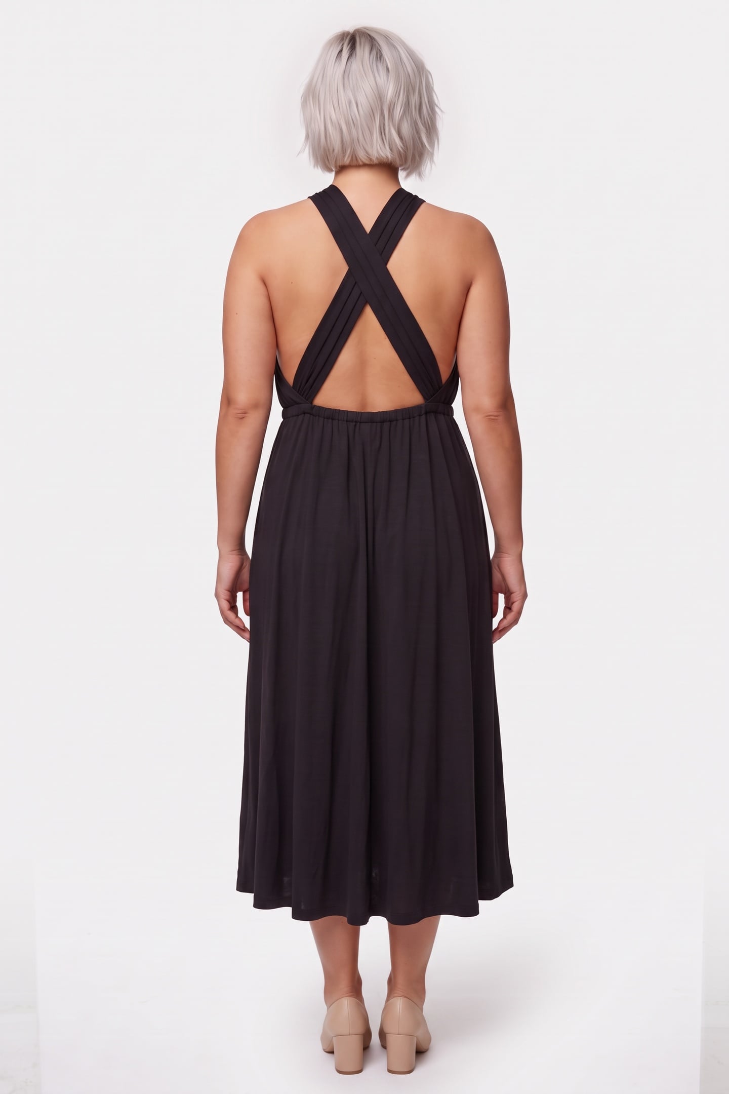 MELLENA DRESS BLACK 2