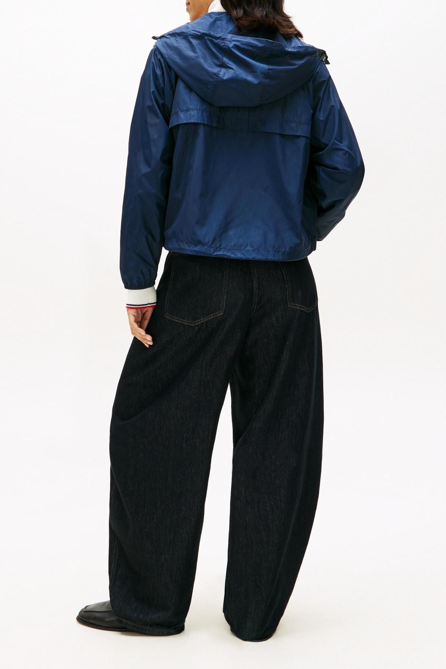 NYLON FLAG AOP WINDBREAKER DARK NIGHT NAVY 2