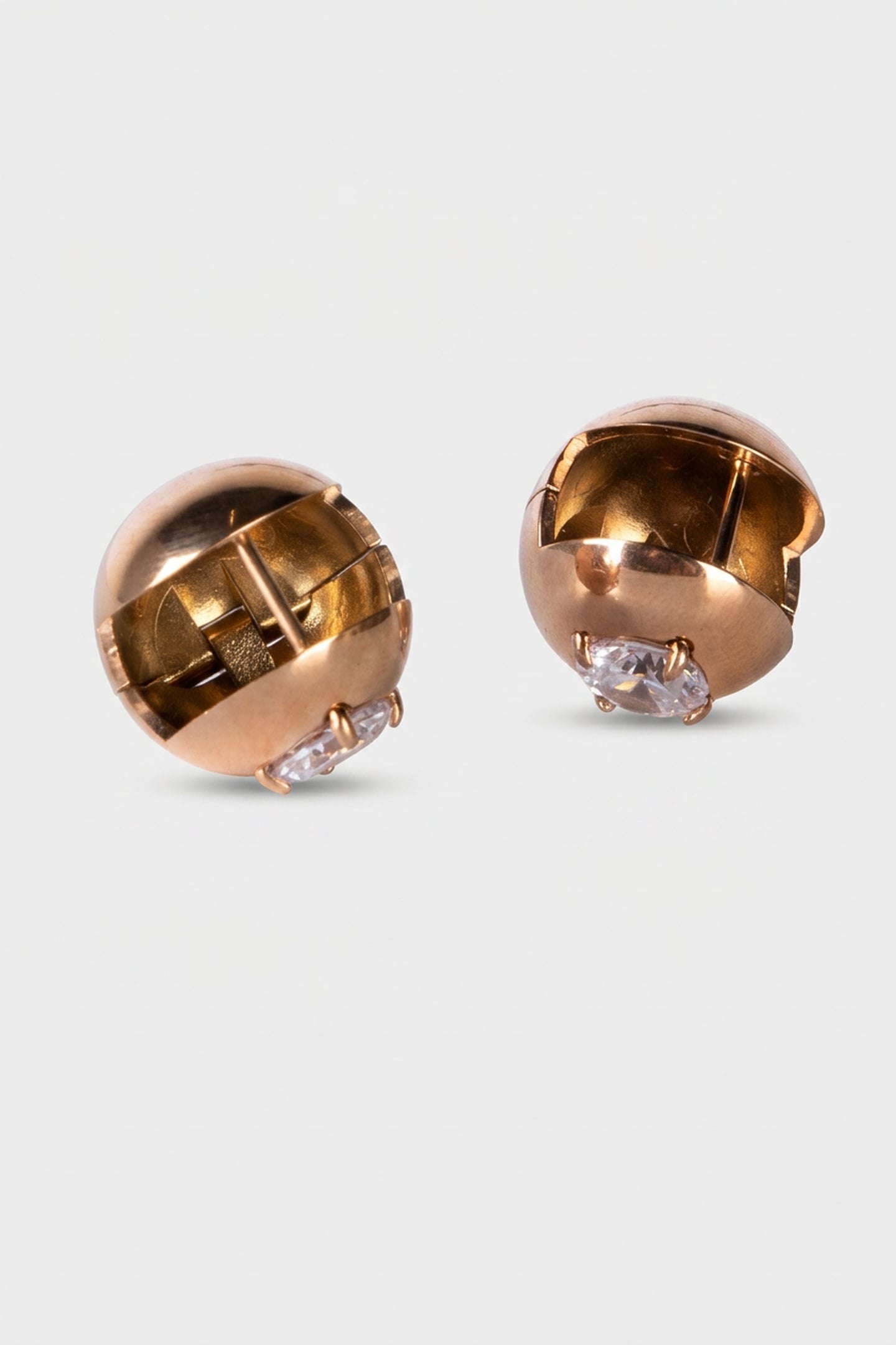 RESONANCE GLOW OHRRINGE ROSEGOLD 1