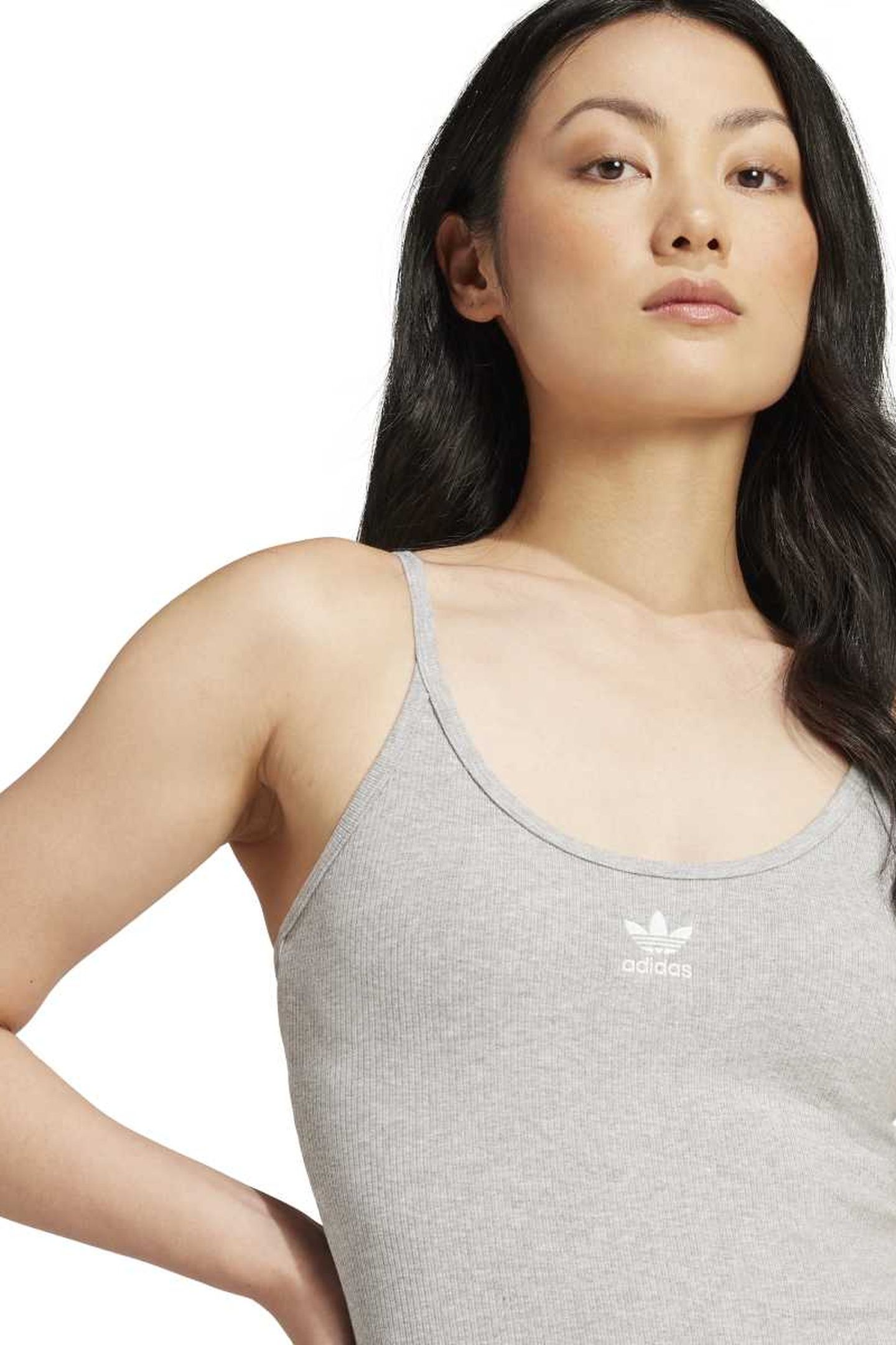 ESSENTIAL ONESIE MEDIUM GREY HEATHER 5