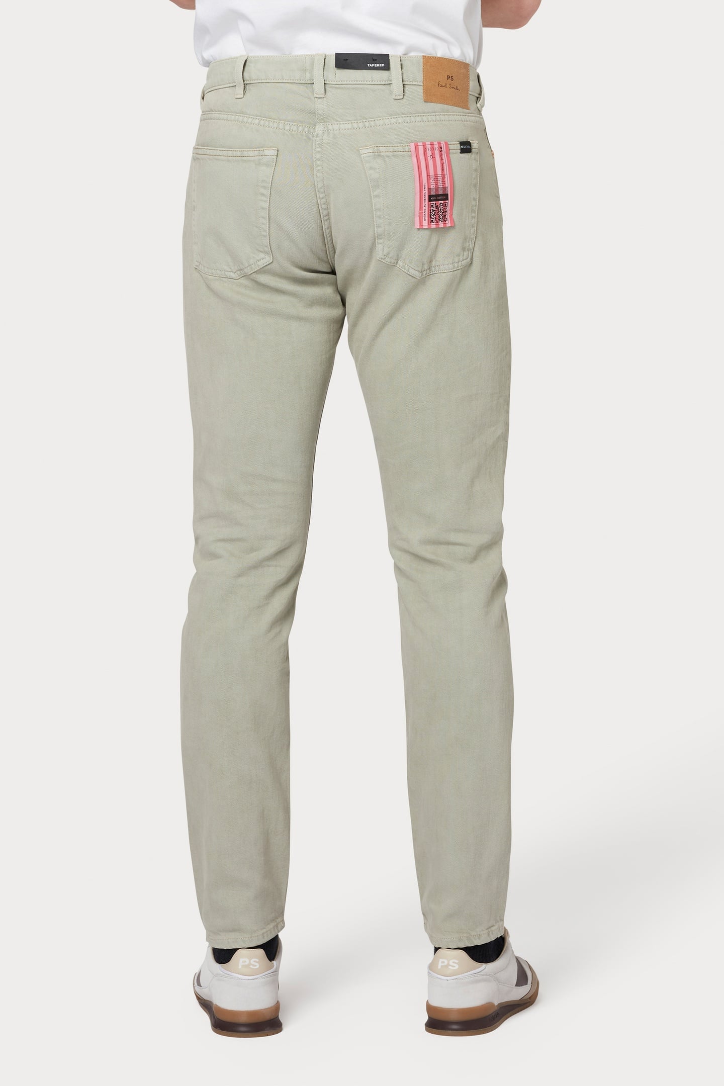 MENS TAPERED FIT JEAN ALL OVER BLEACH 5