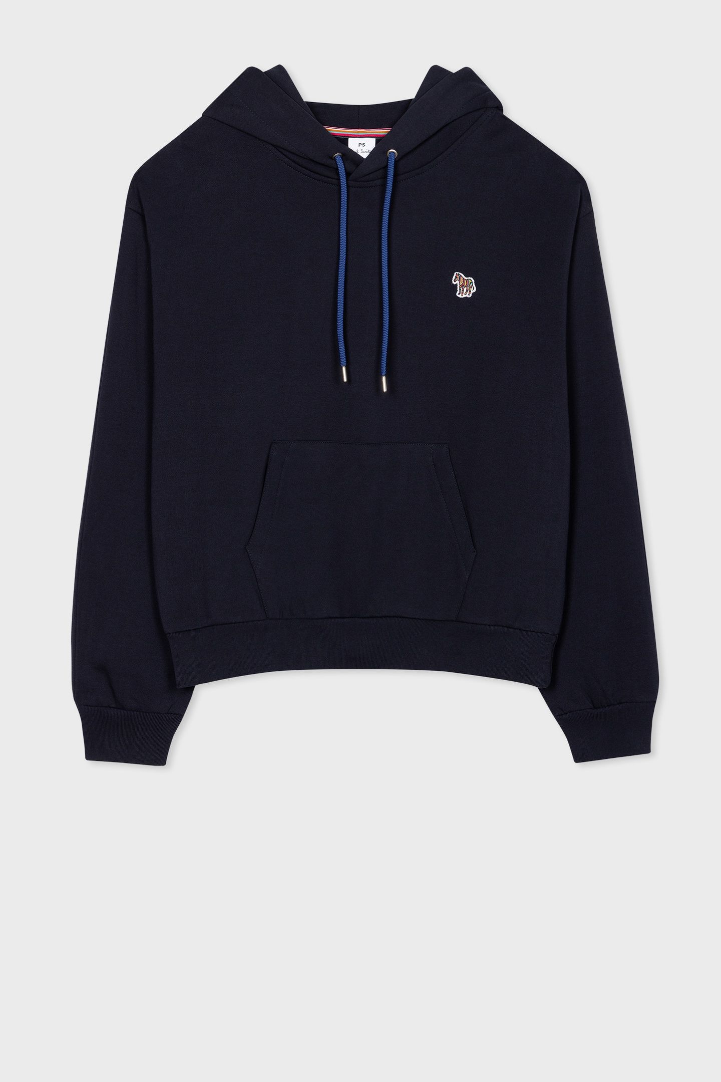 WOMENS ZEBRA HOODY VERY DARK NAVY 2