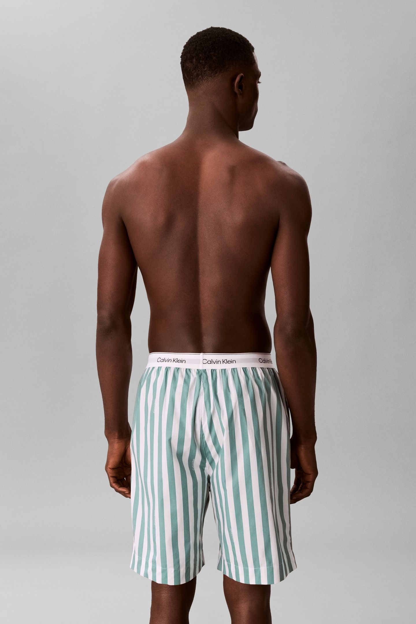 SLEEP SHORT VERTICAL BOARDWALK LOGO STRIPE 2