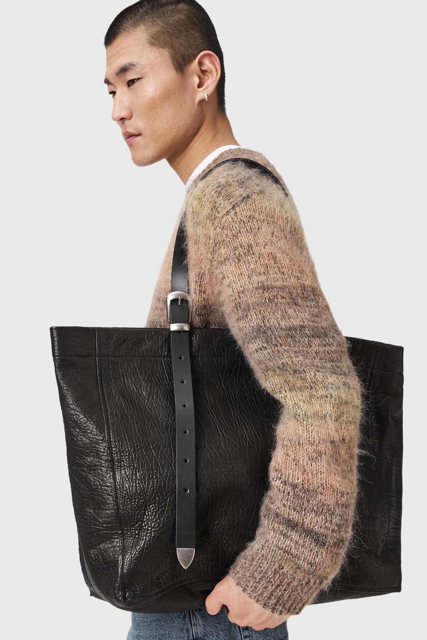 HAVEN LEATHER TOTE BLACK 4