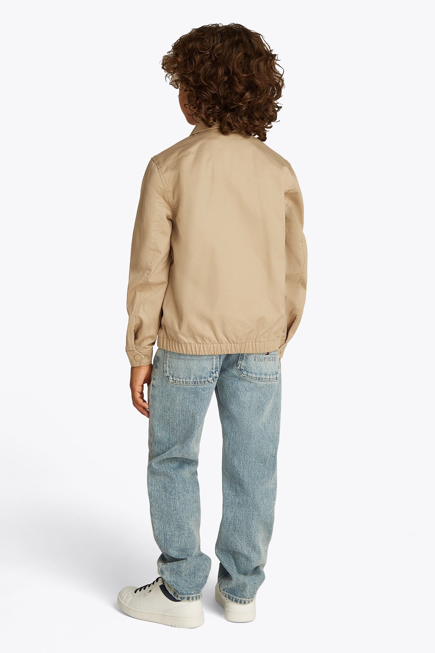 BOYS COTTON IVY JACKET SANDALWOOD 2