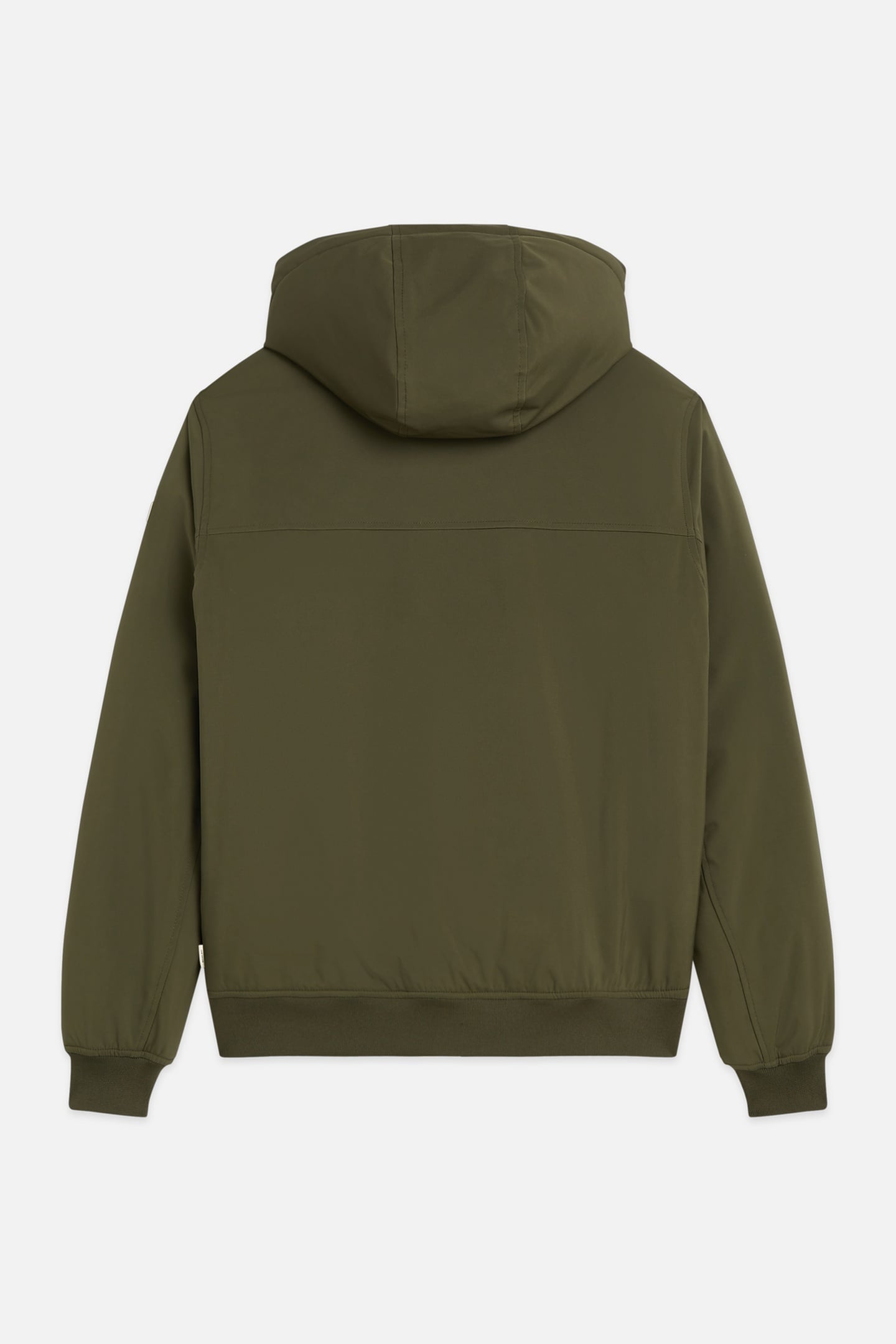 HOODED SOFTSHELL PADDED JACKET FOREST NIGHT 2