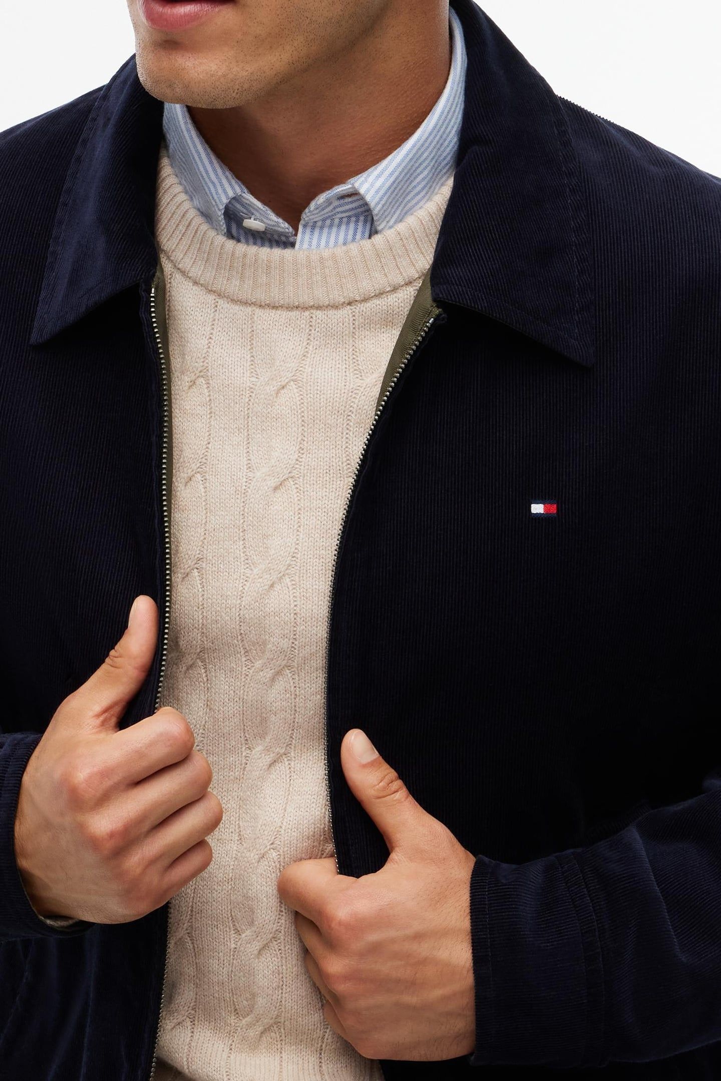 REVERSIBLE CORDUROY NAVY BLUE 6