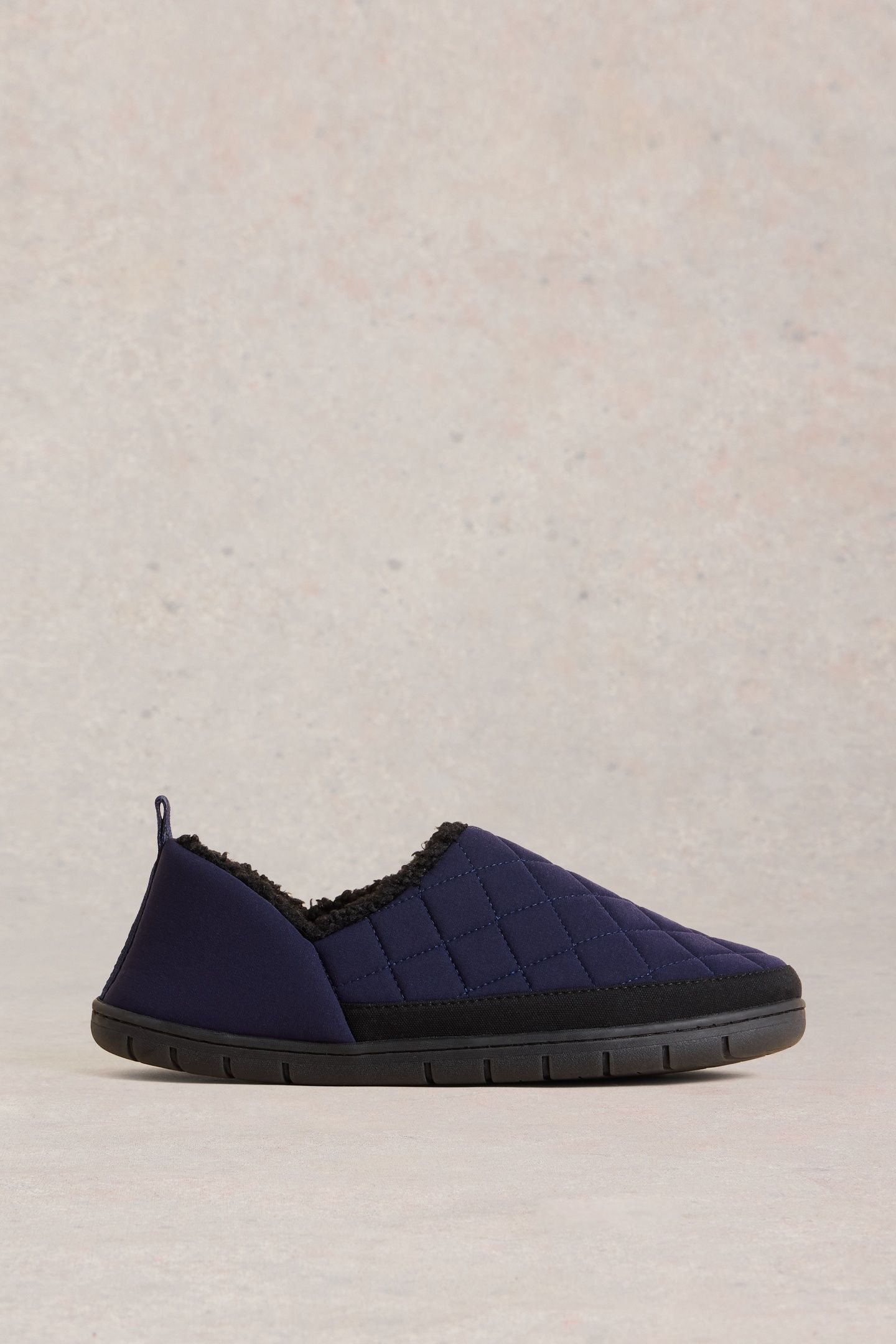 NYLON PUFFER SLIPPER DARK NAVY 1