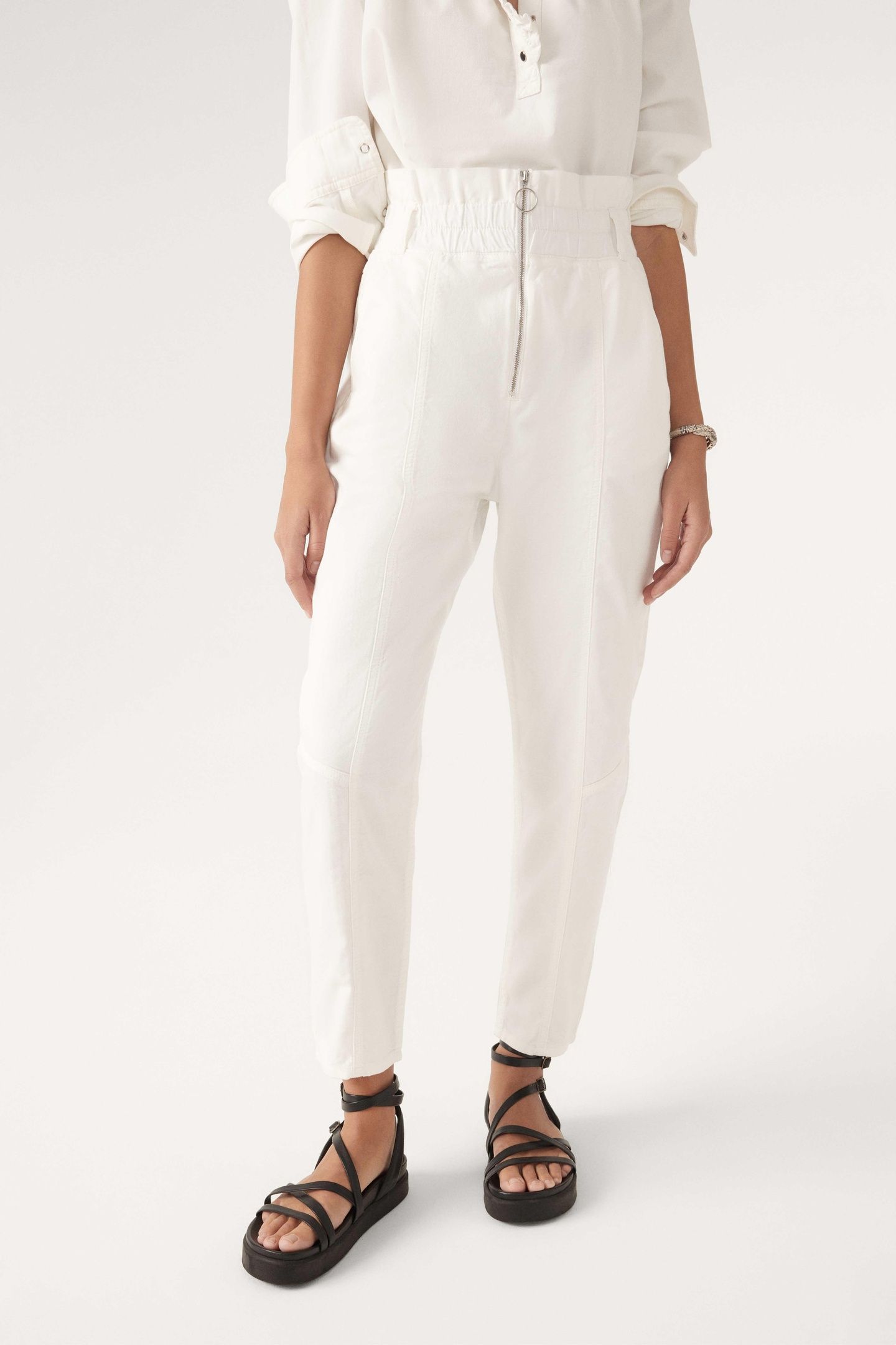 CARROT TROUSERS OFFWHITE 2