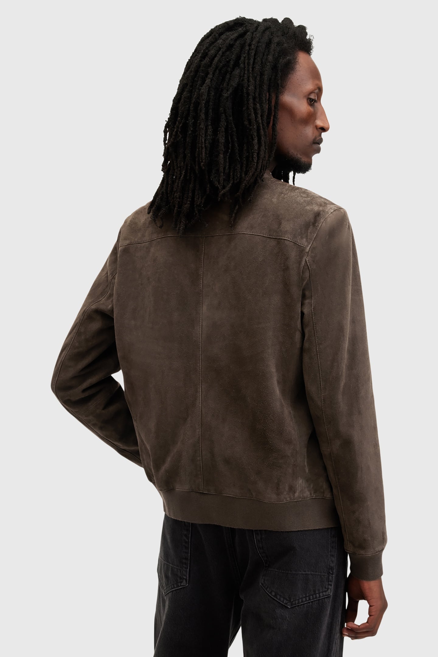 KEMBLE SUEDE BOMBER WOODLAND BROWN 3