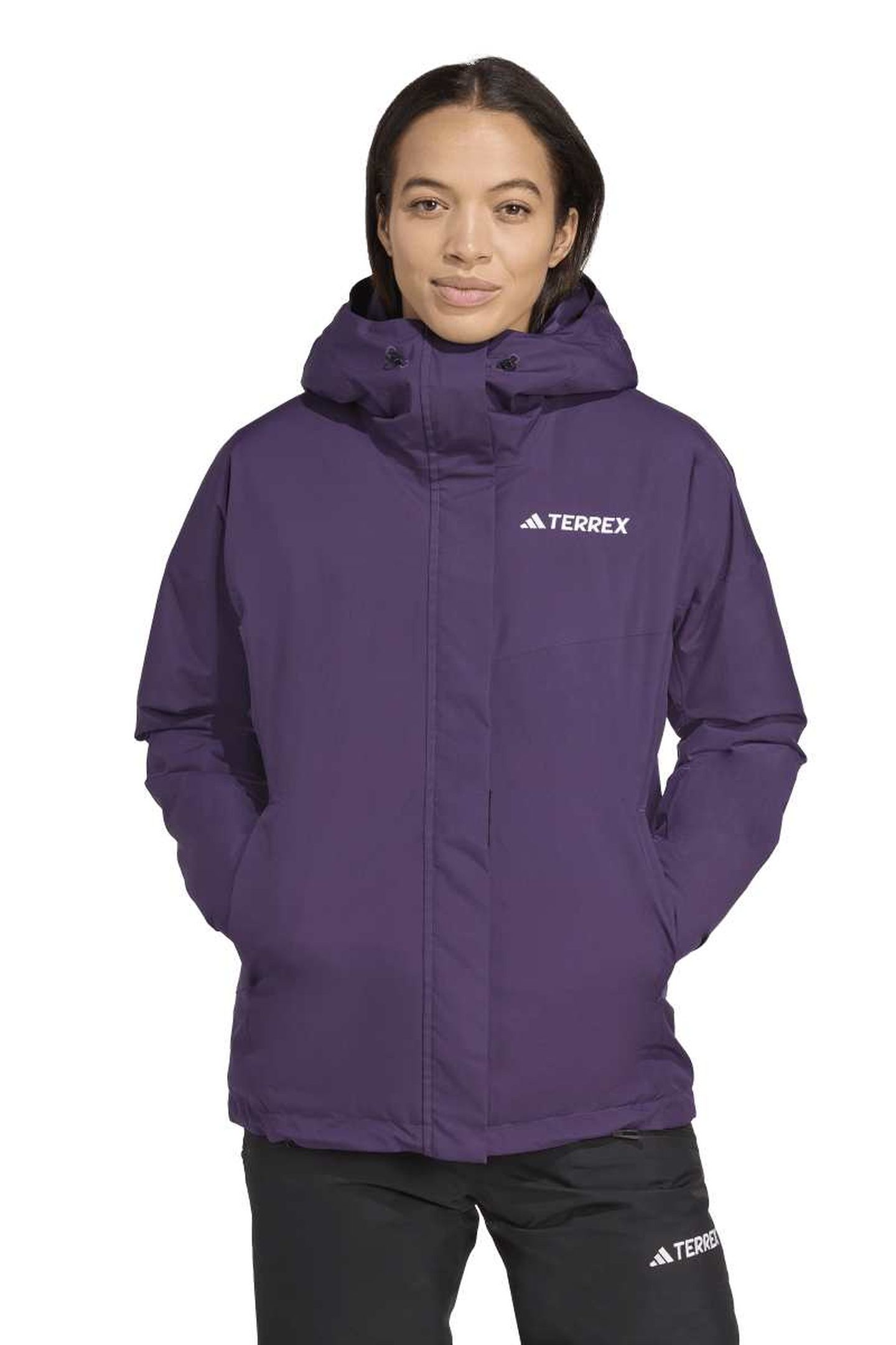 W MT 2L INS JACKET AURORA PLUM 1