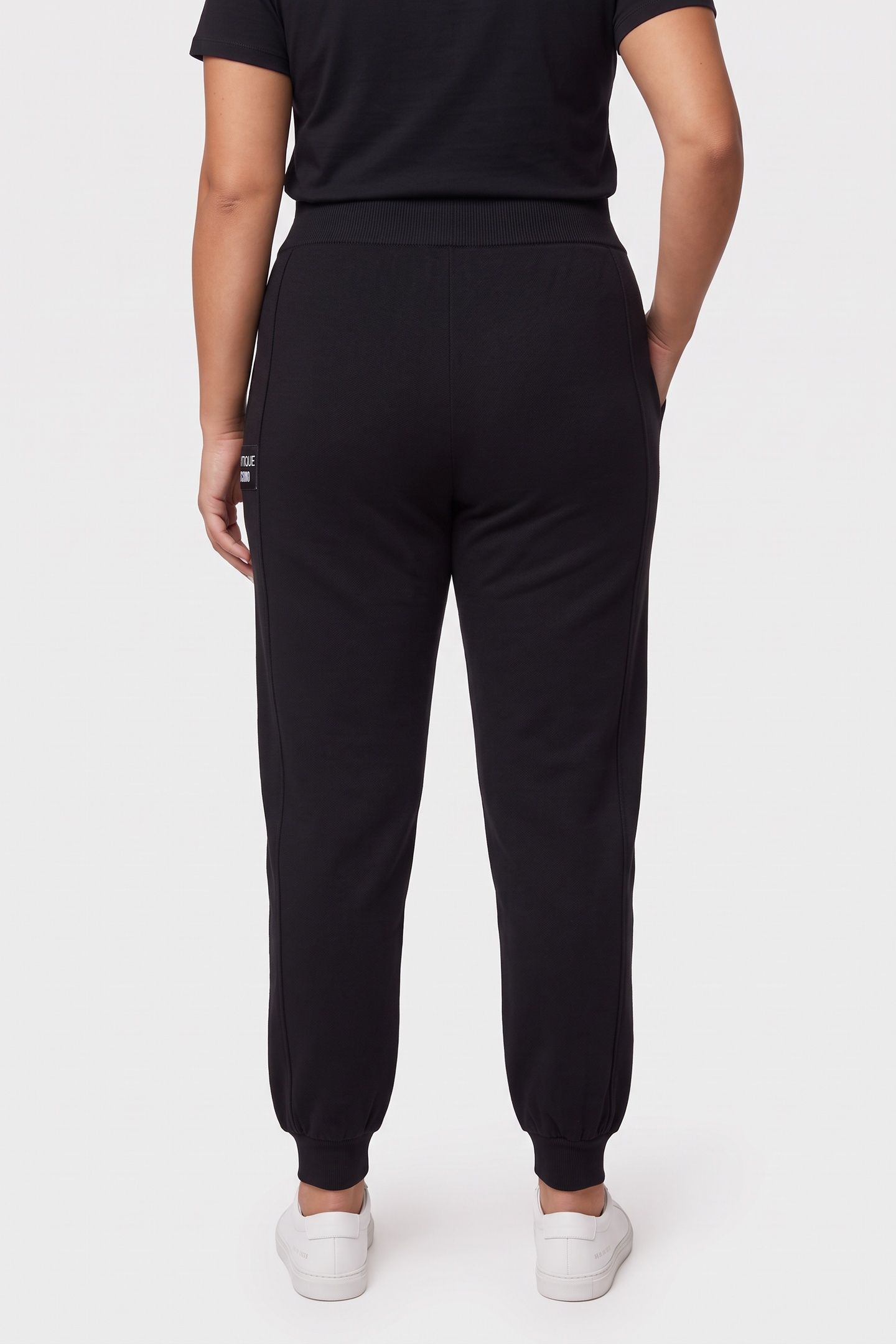 KNITTED TROUSERS BLACK 2