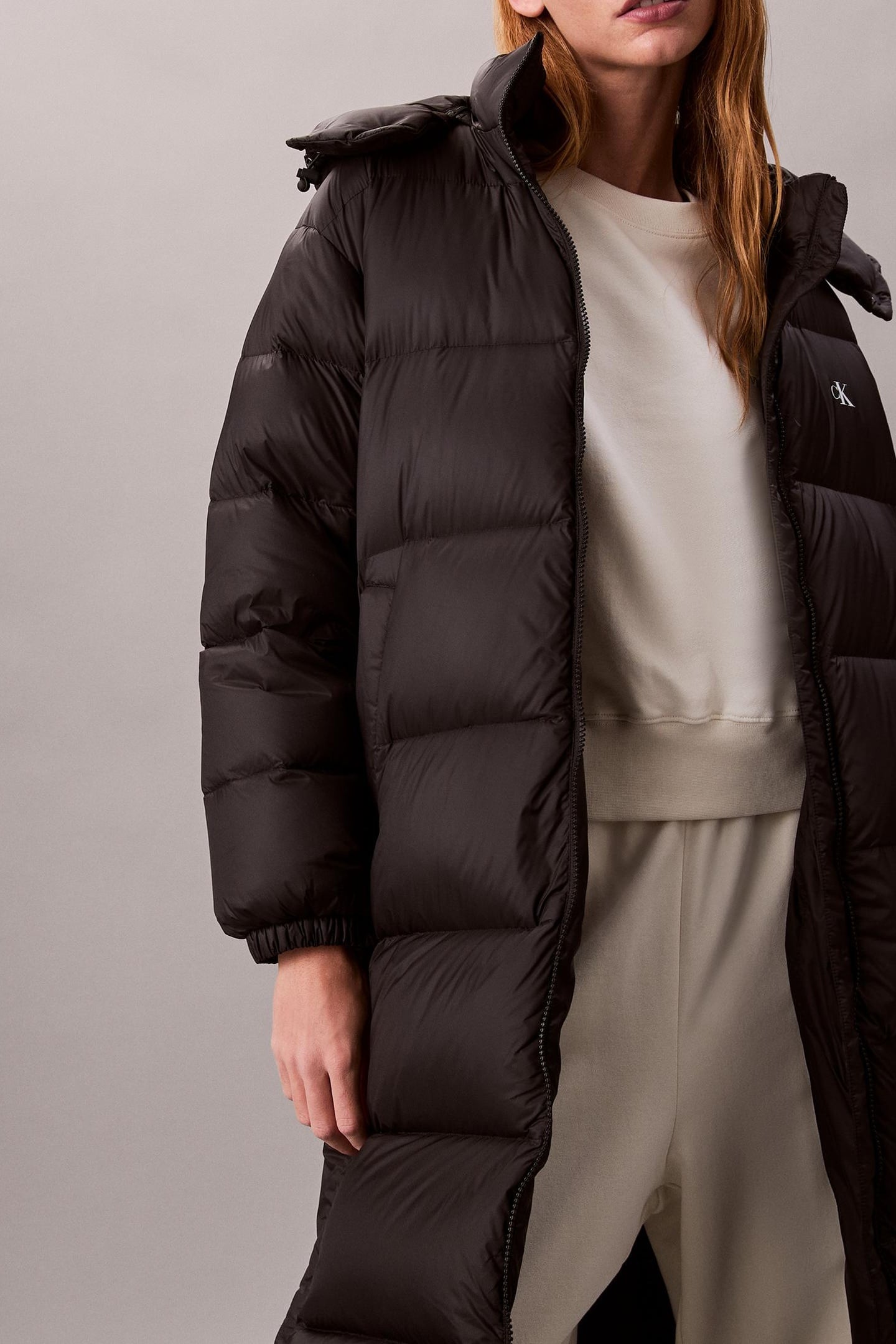 ESSENTIAL MIDWEIGHT COAT BLACK 7