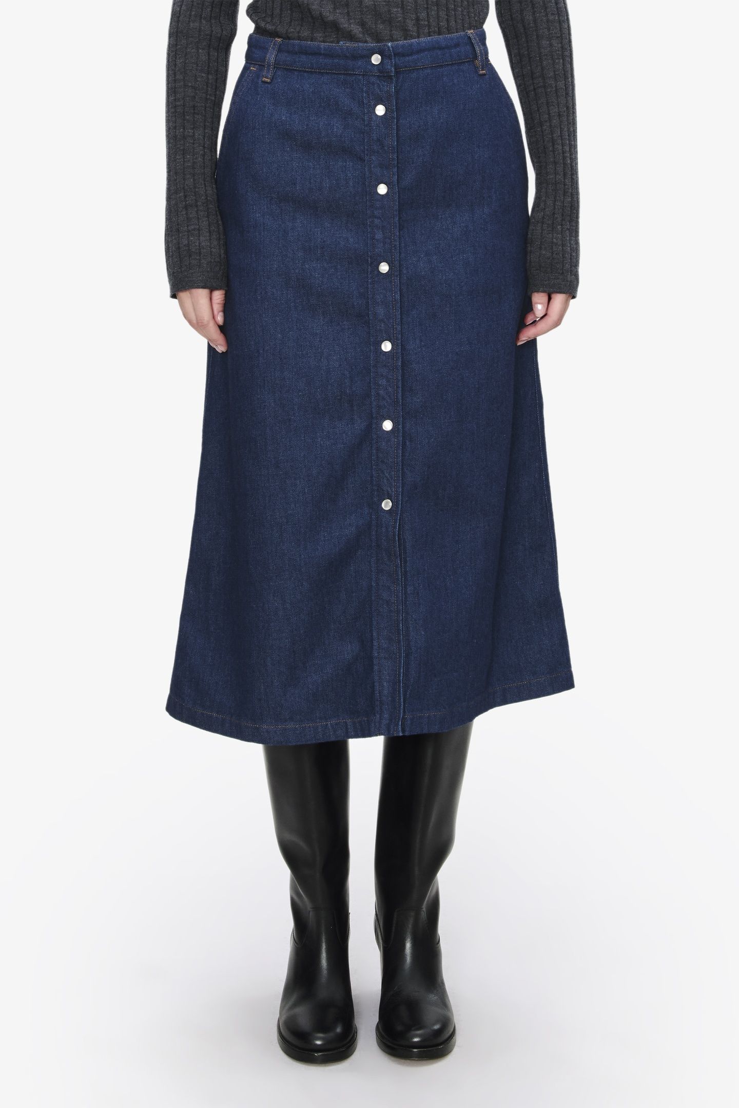 SKIRT GWENDA INDIGO 1