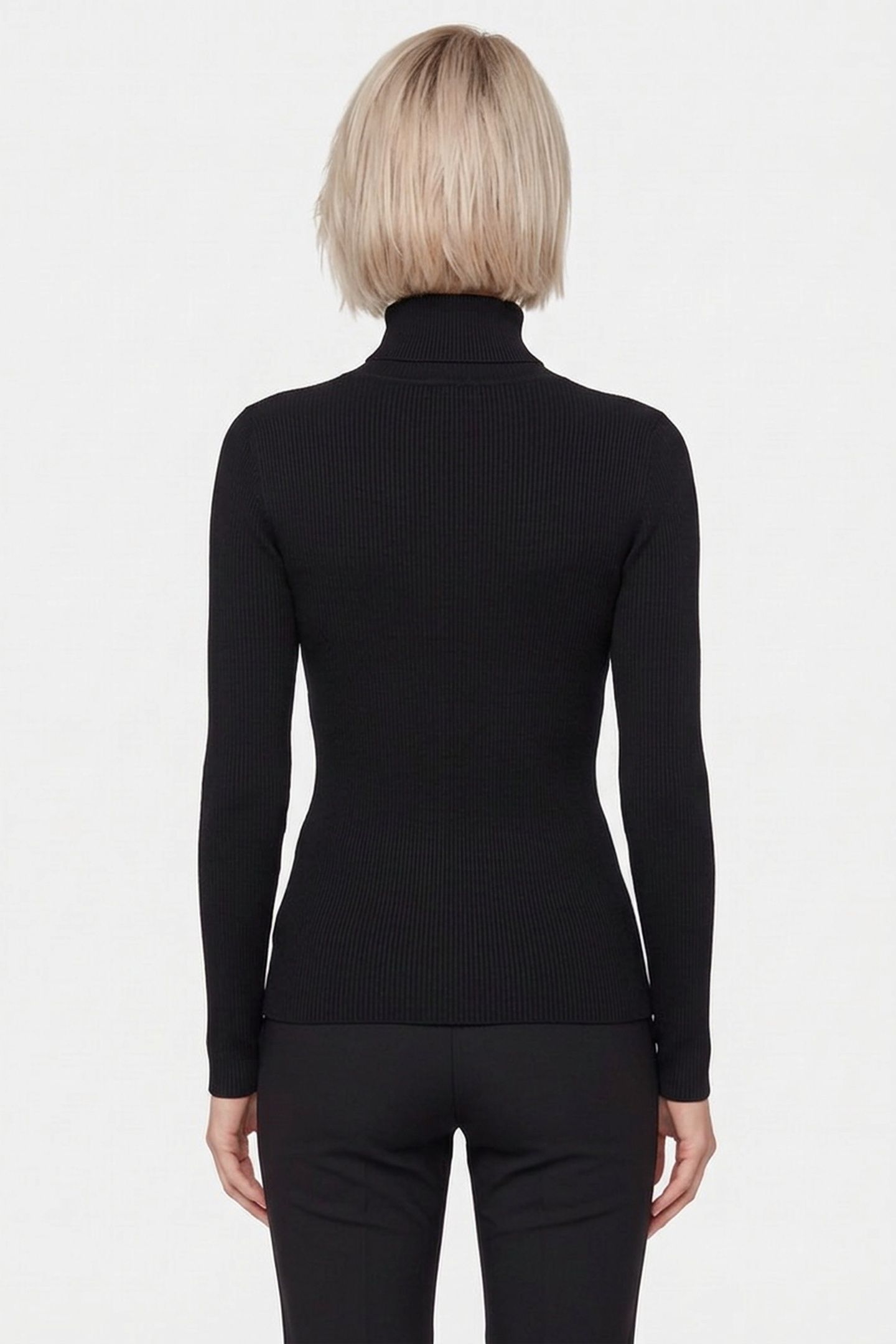TRUDY TURTLENECK BLACK 2